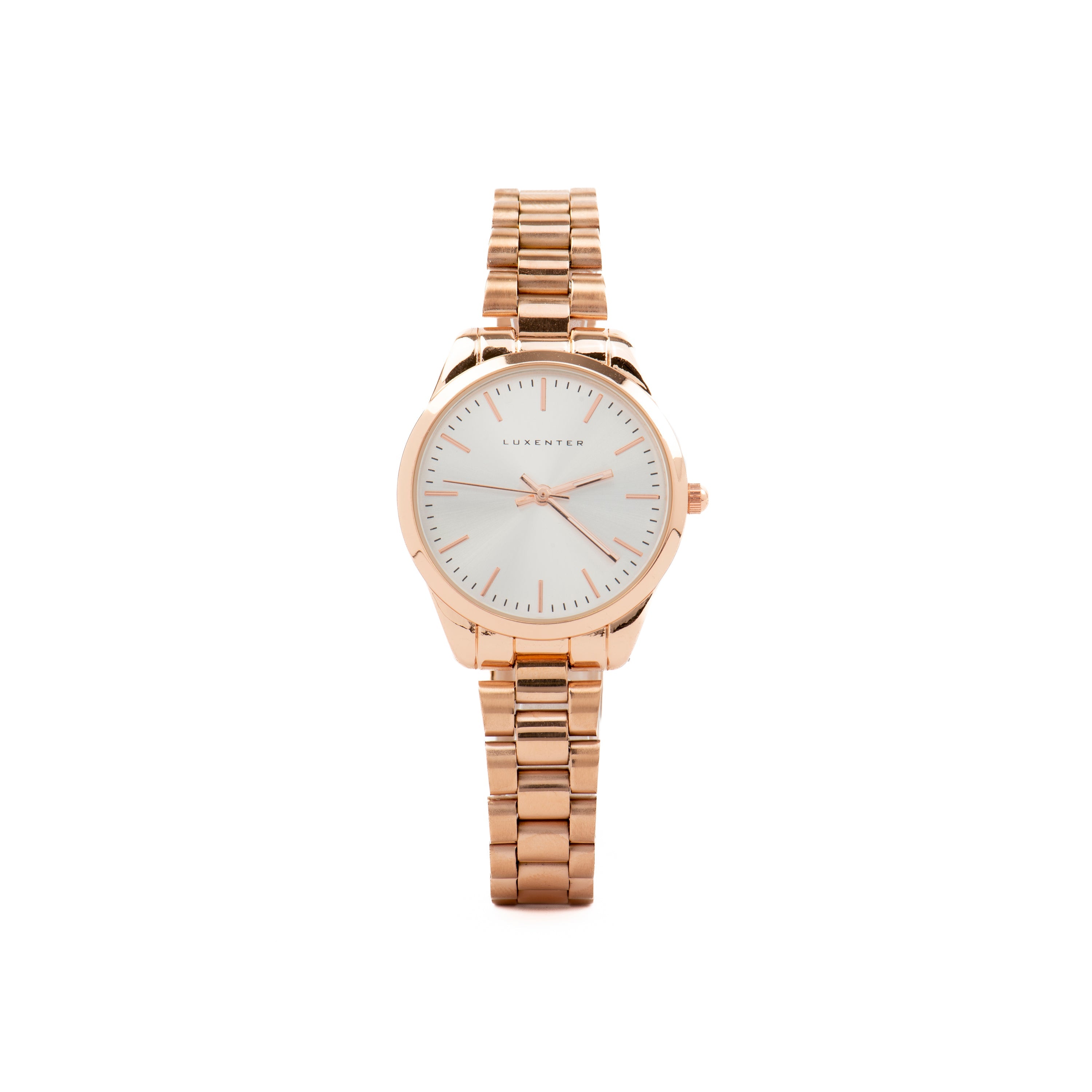 Reloj con Metalizado Blanco acabado oro Rosa 18K - Verni