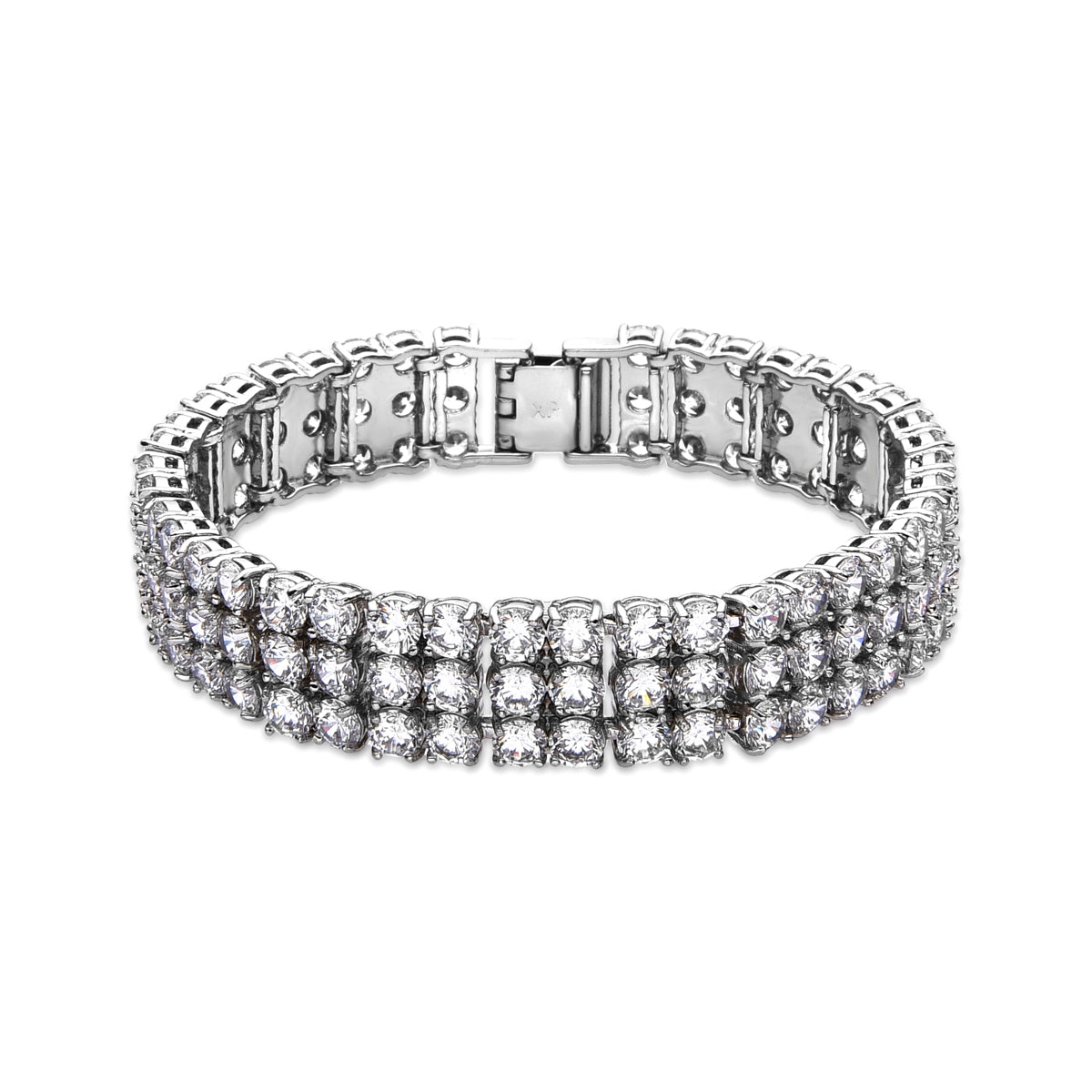 Bracciale con Zirconia Brillante finitura argento - Matka