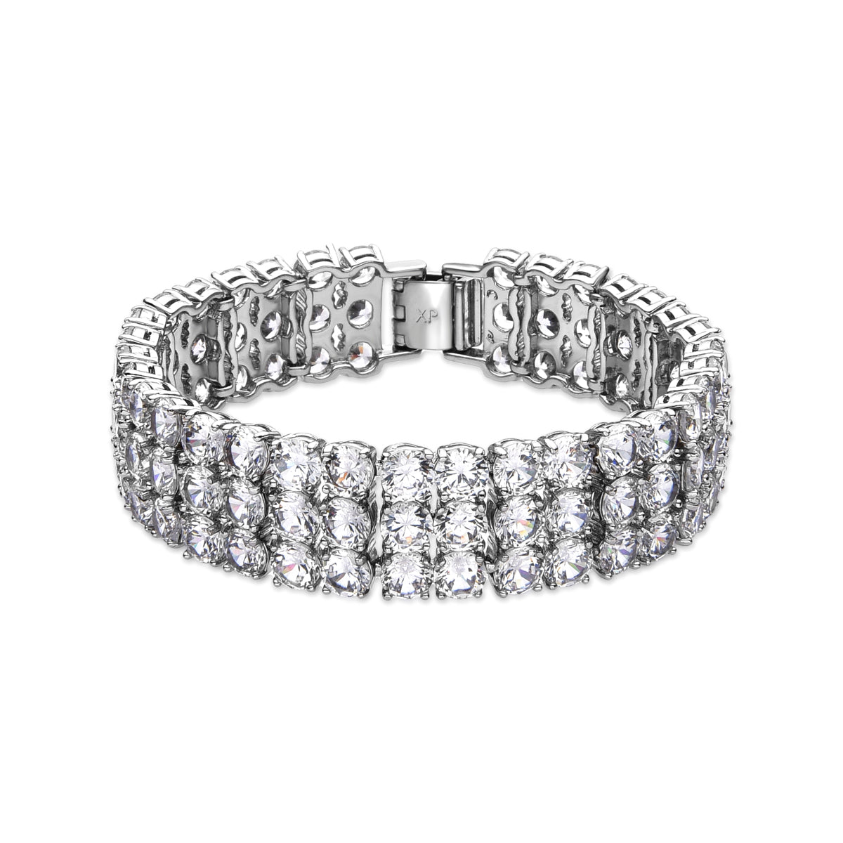 Bracciale con Zirconia Brillante finitura argento - Laiko
