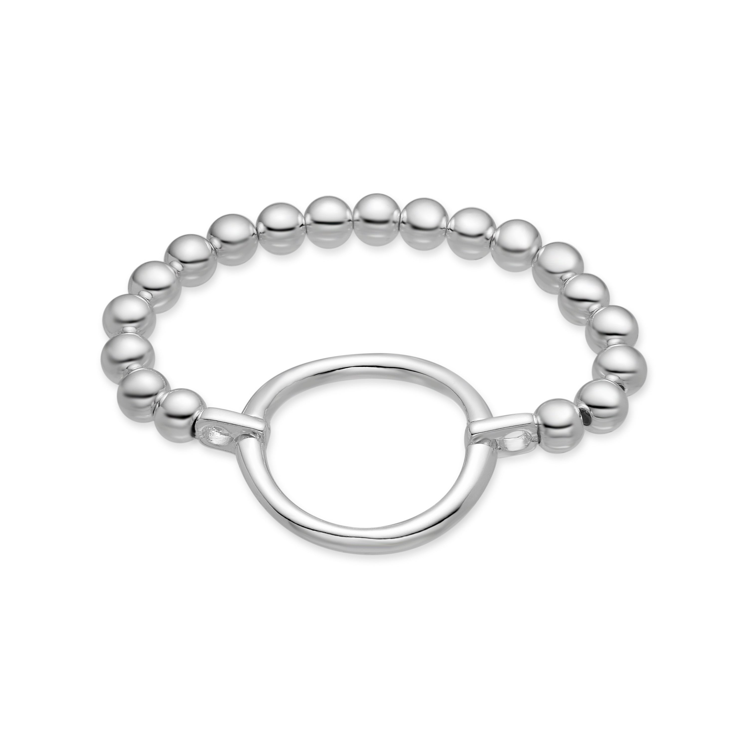 Pulsera acabada en rodio - Korat