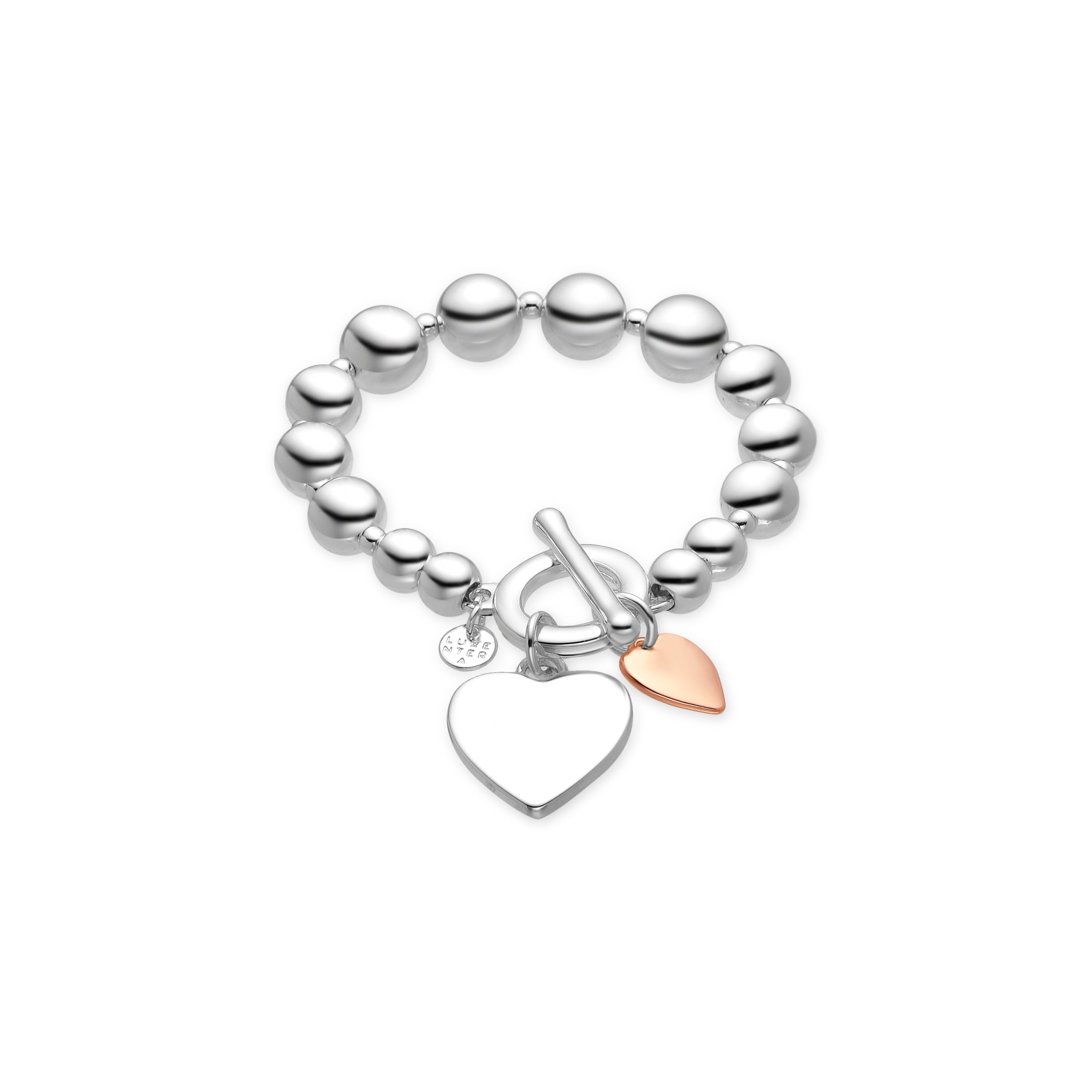 Pulsera acabada en rodio - Irulox