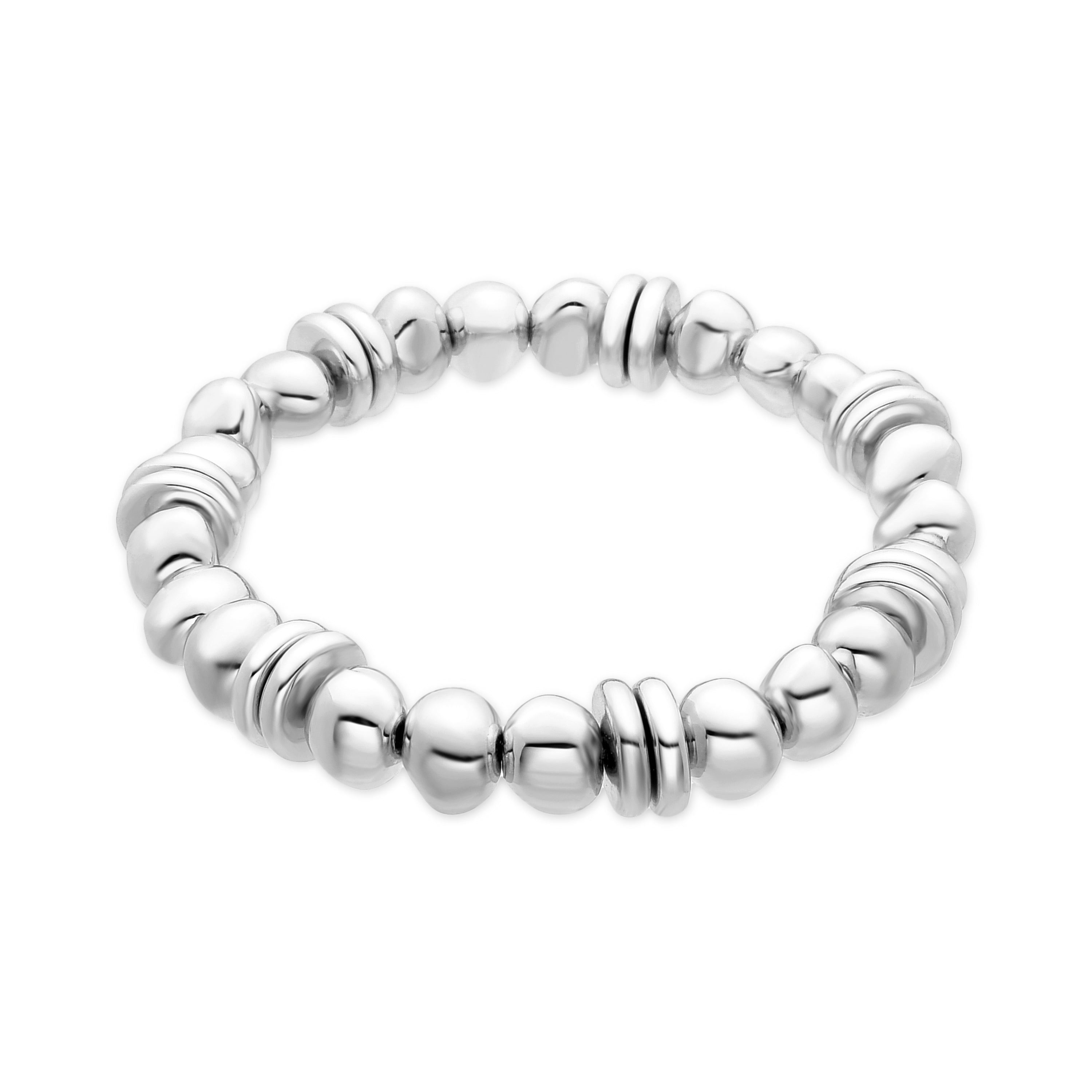 Pulsera acabado plata - Ziodea