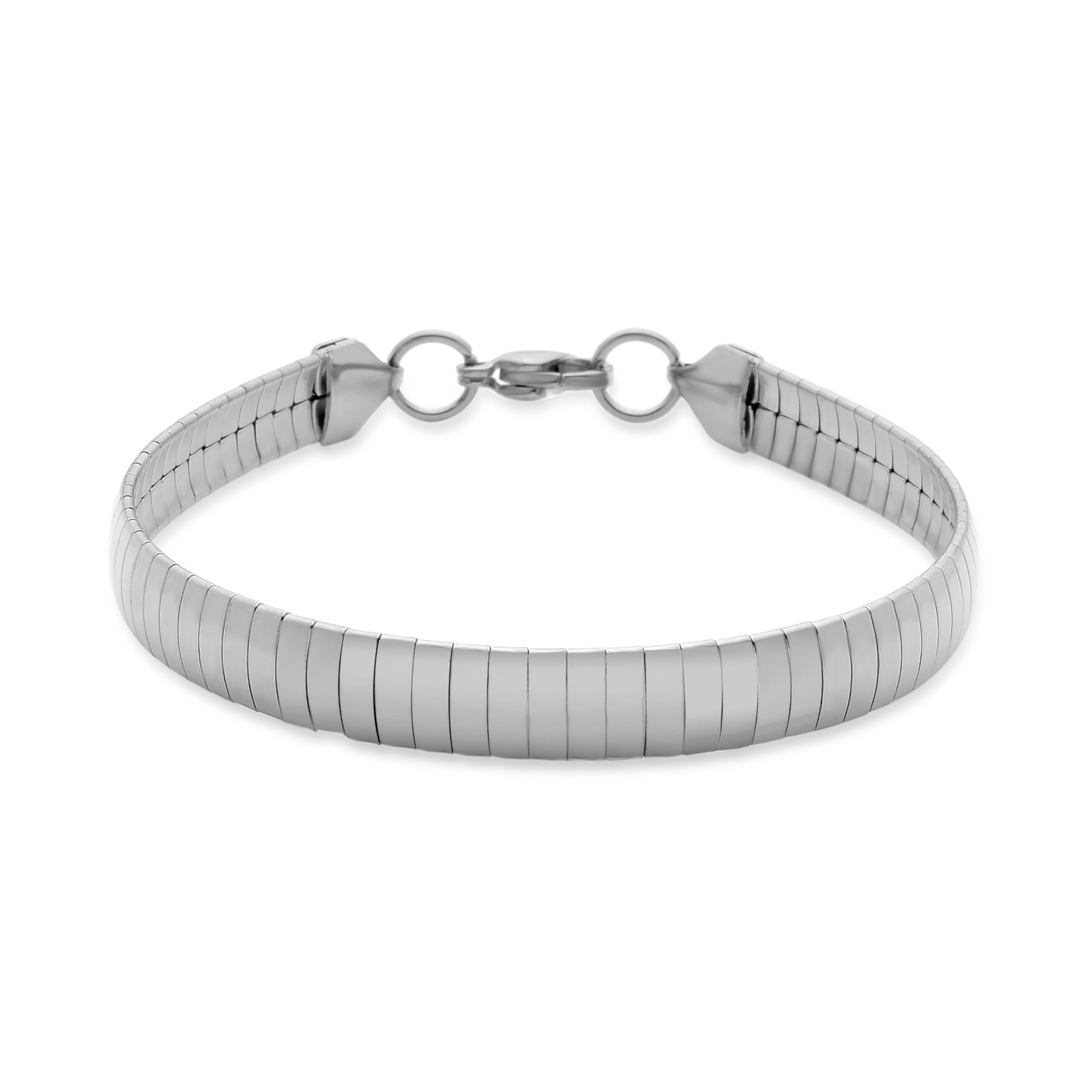 Pulsera acabada en rodio - Vaszu