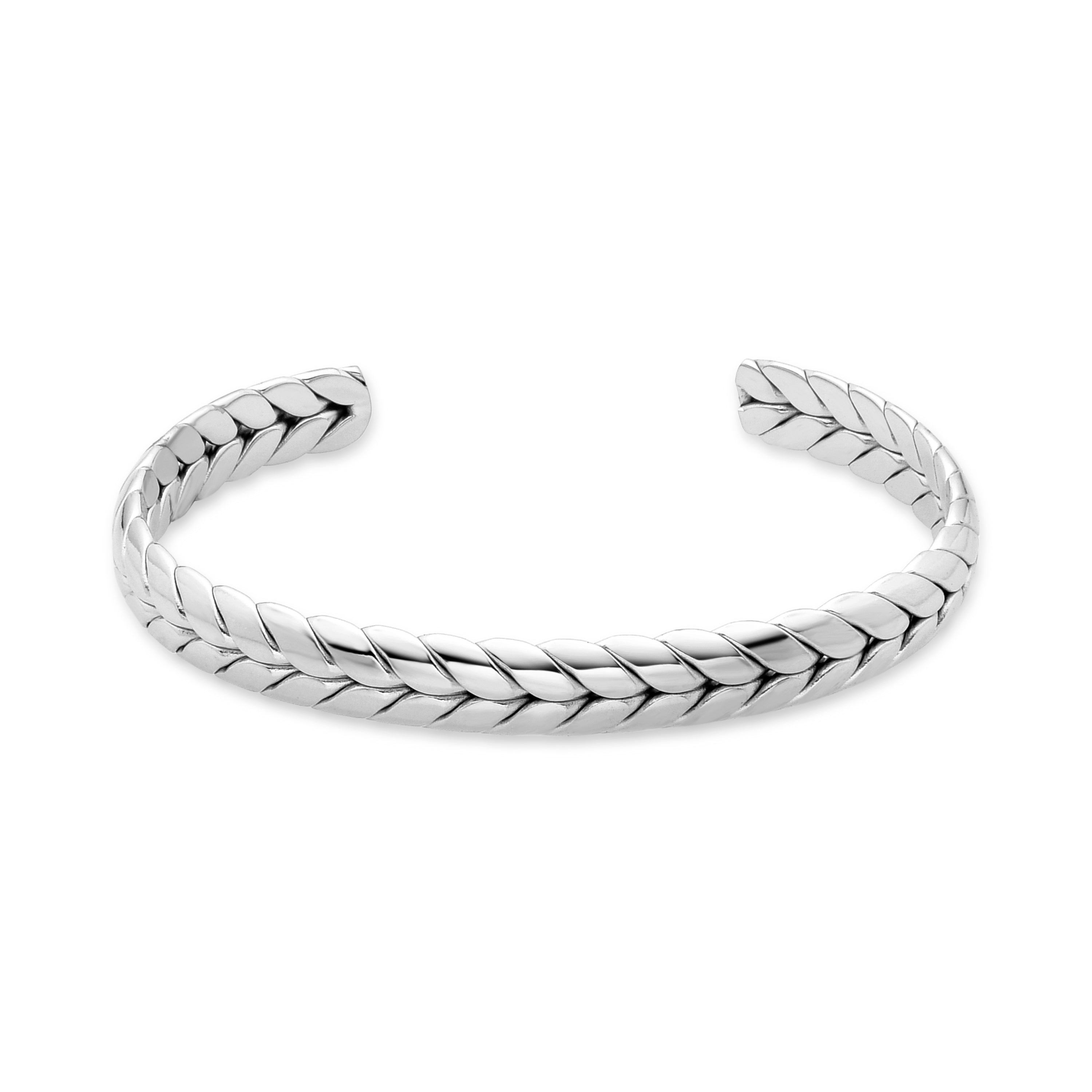 Pulsera acabada en rodio - Beli