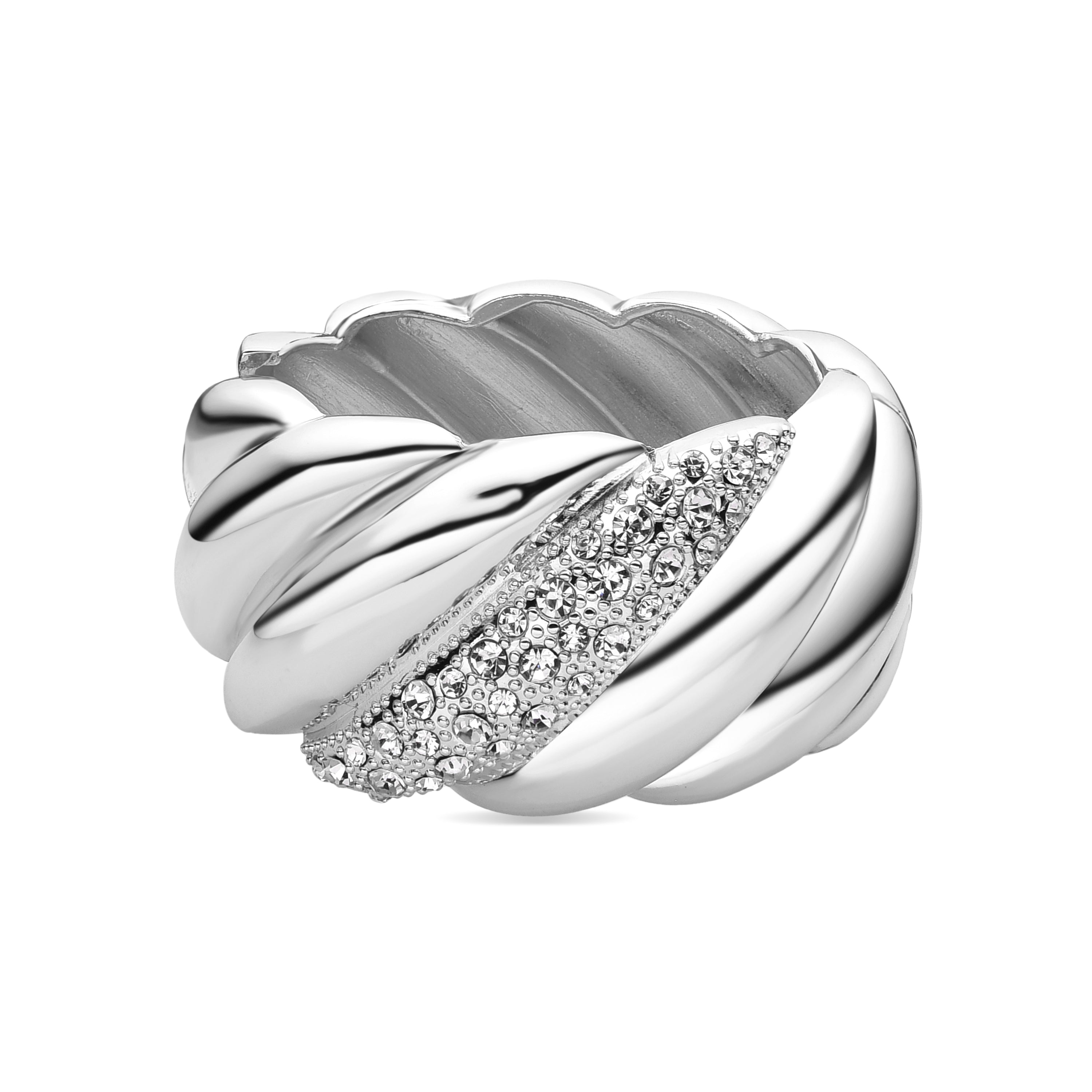 Bracelet avec Zirconium Brillant finition argent - Eiuh
