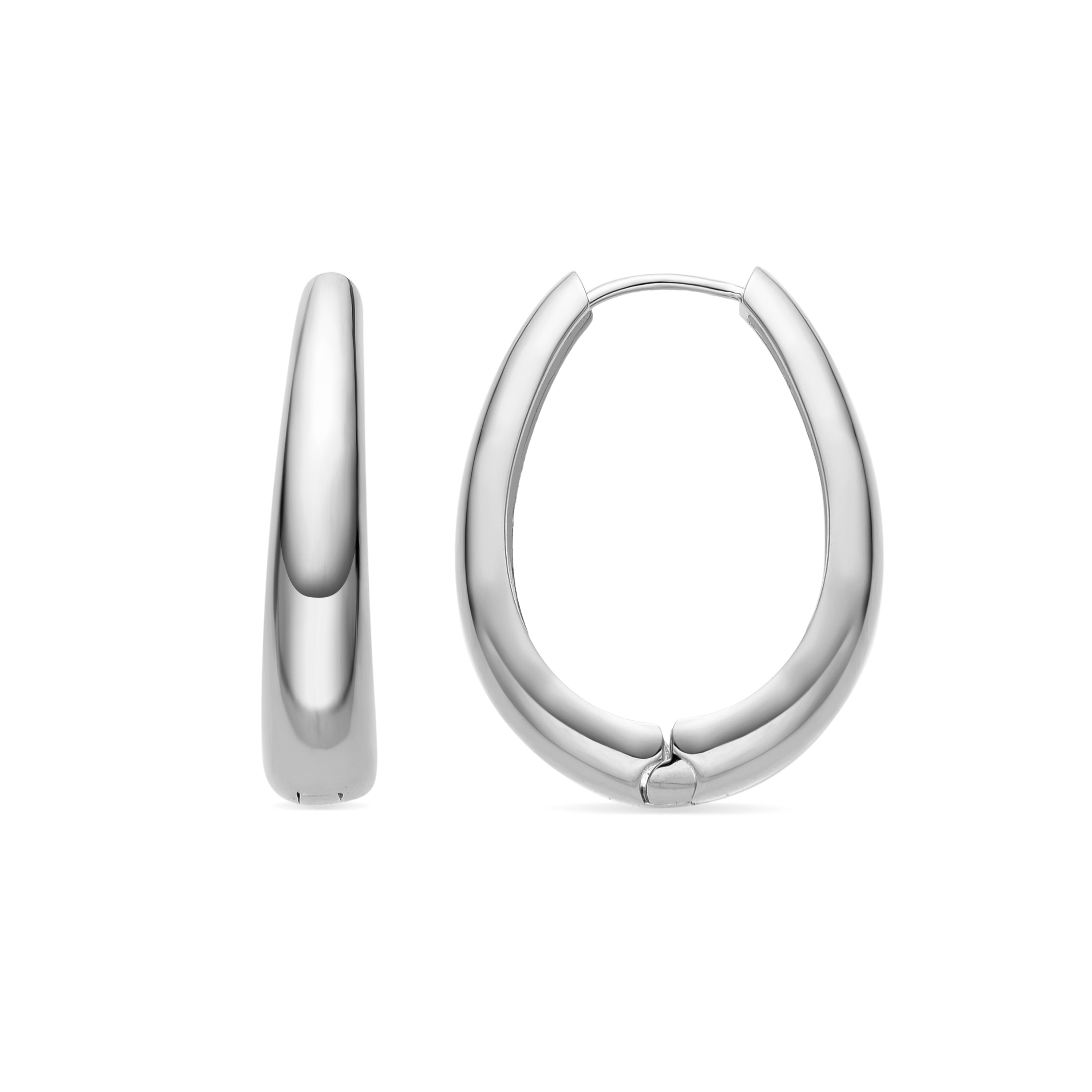 Pendientes acabado plata - Aima