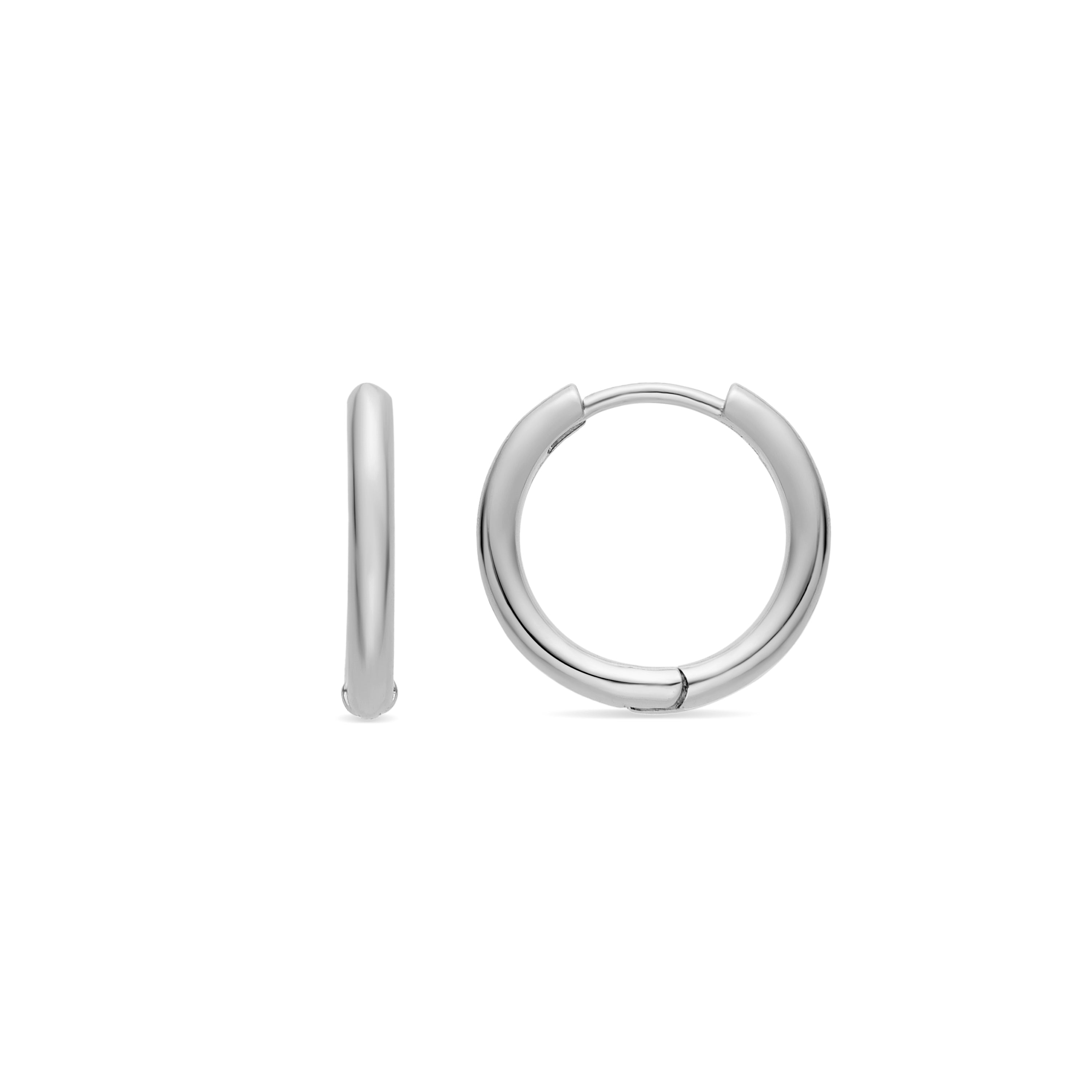 Pendientes acabado plata - Nias