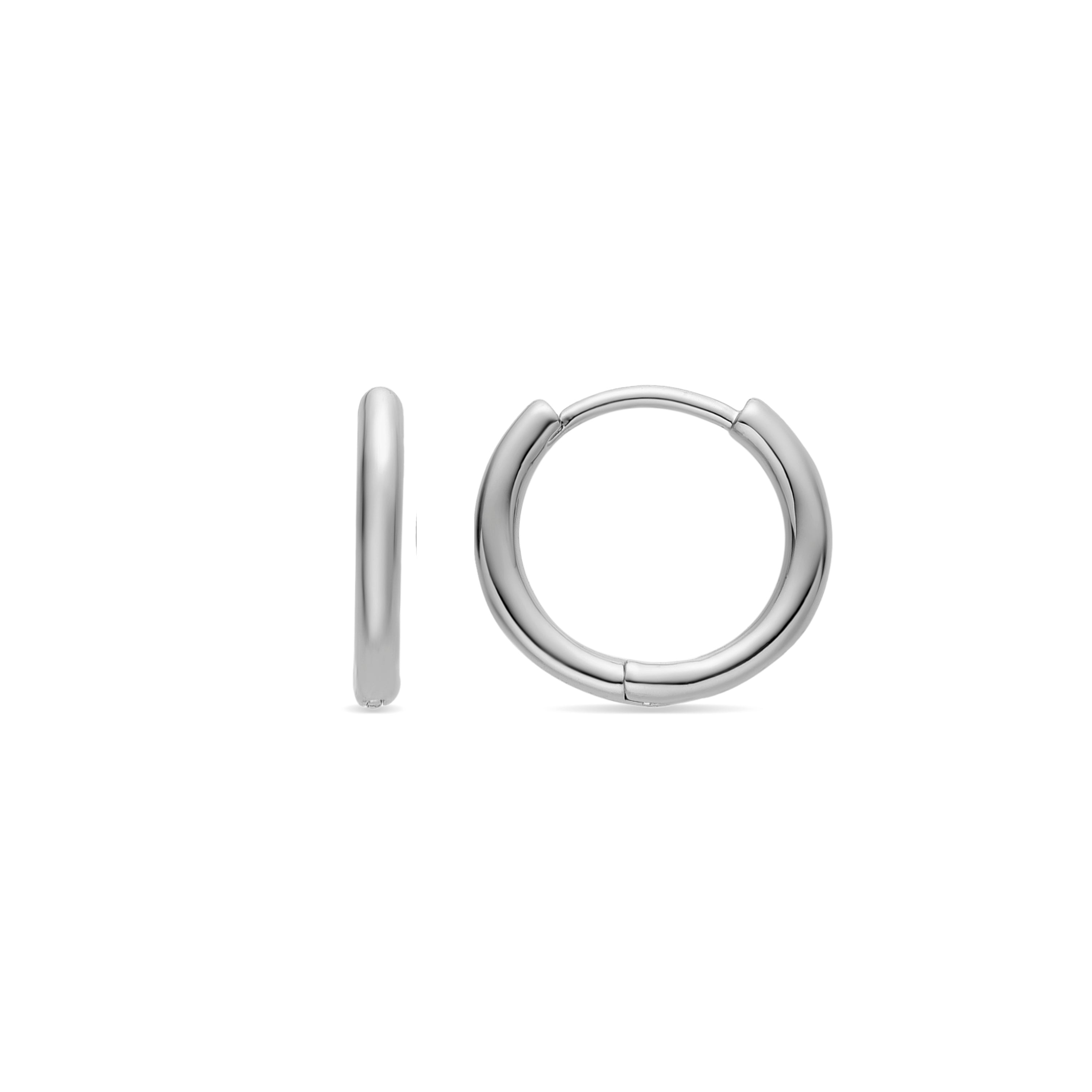 Pendientes acabado plata - Viaga