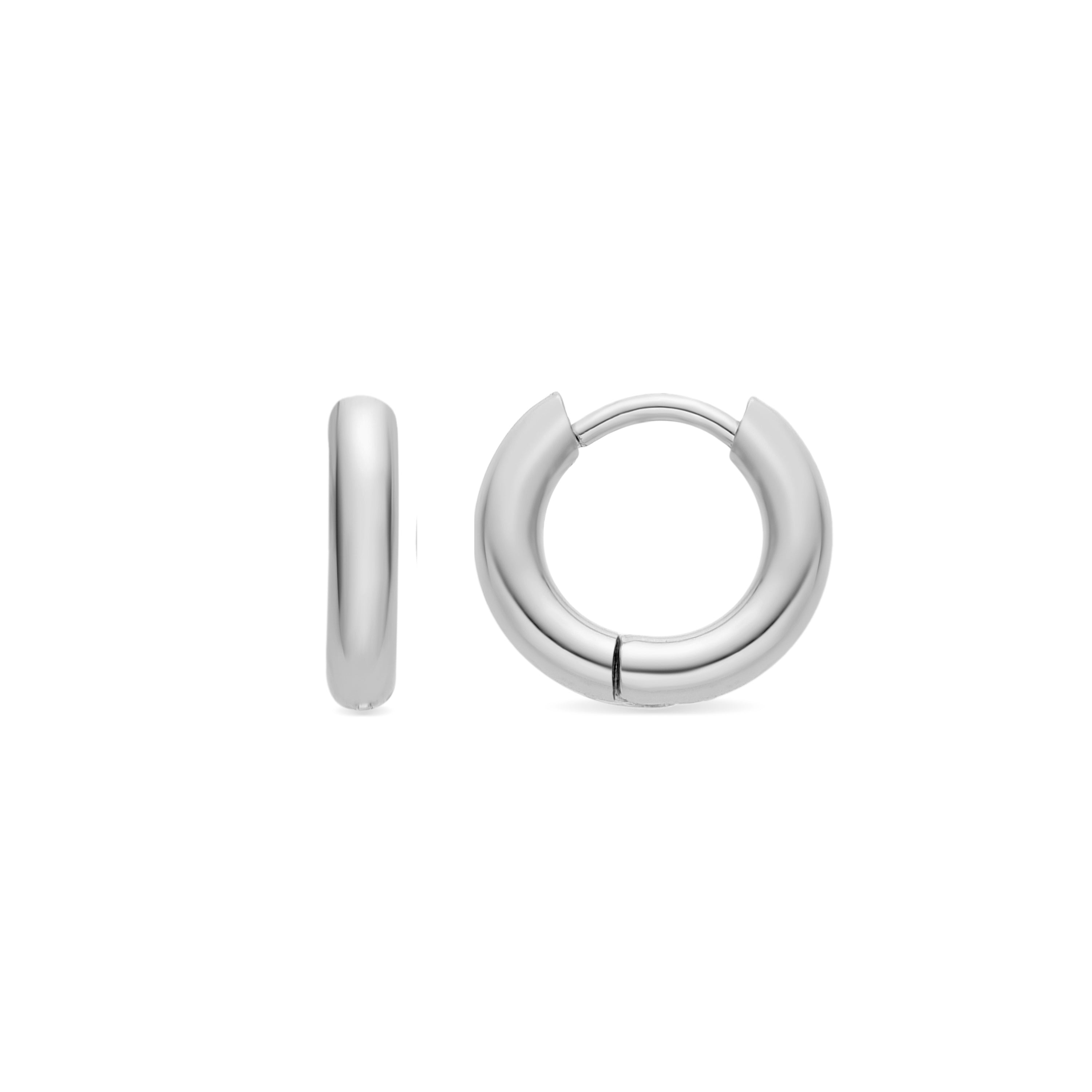 Pendientes acabado plata - Bradwa