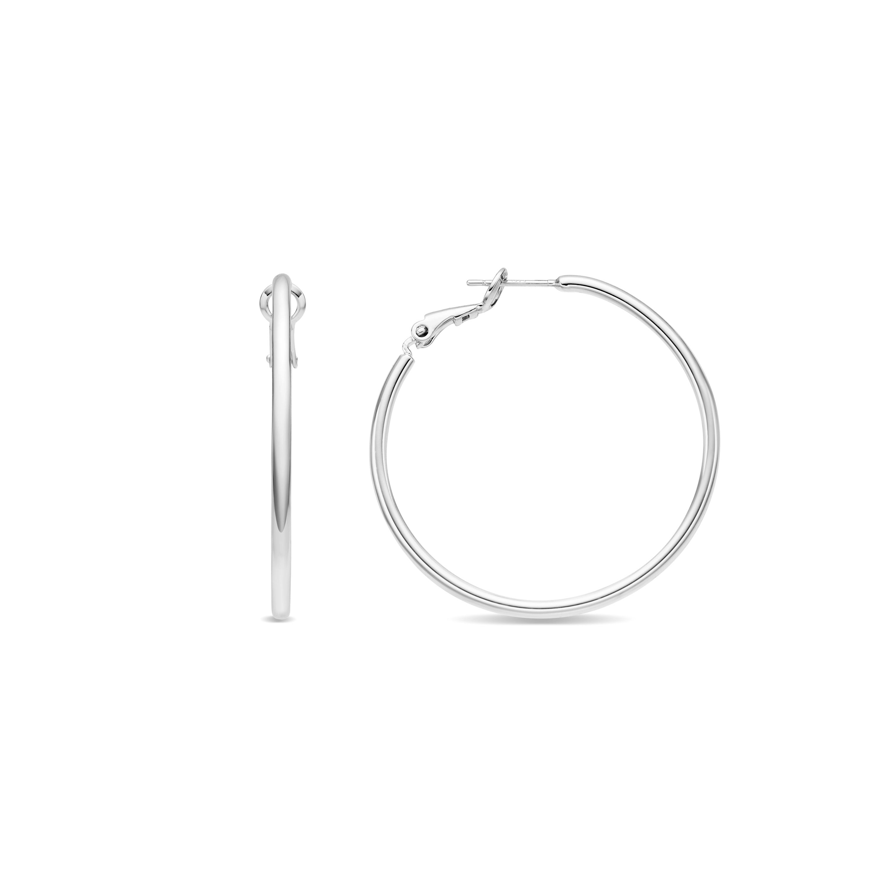 Pendientes con - acabado plata - Dierax