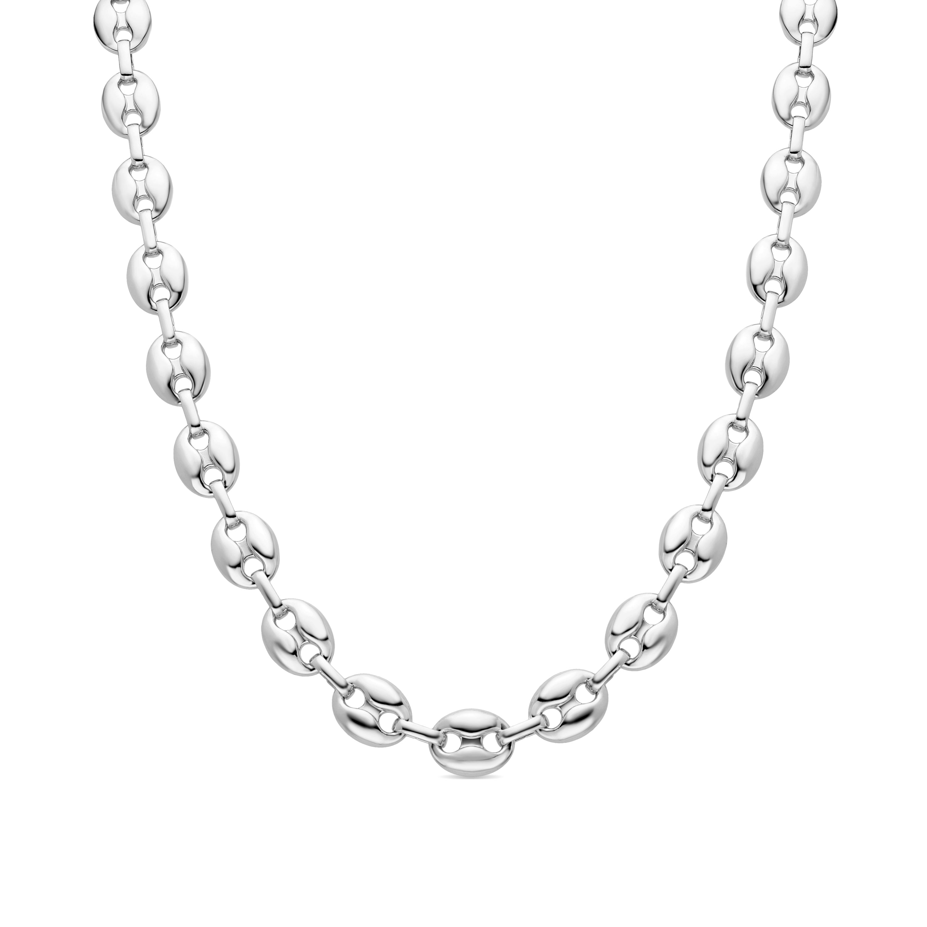 Collier en finition rhodium - Midyu