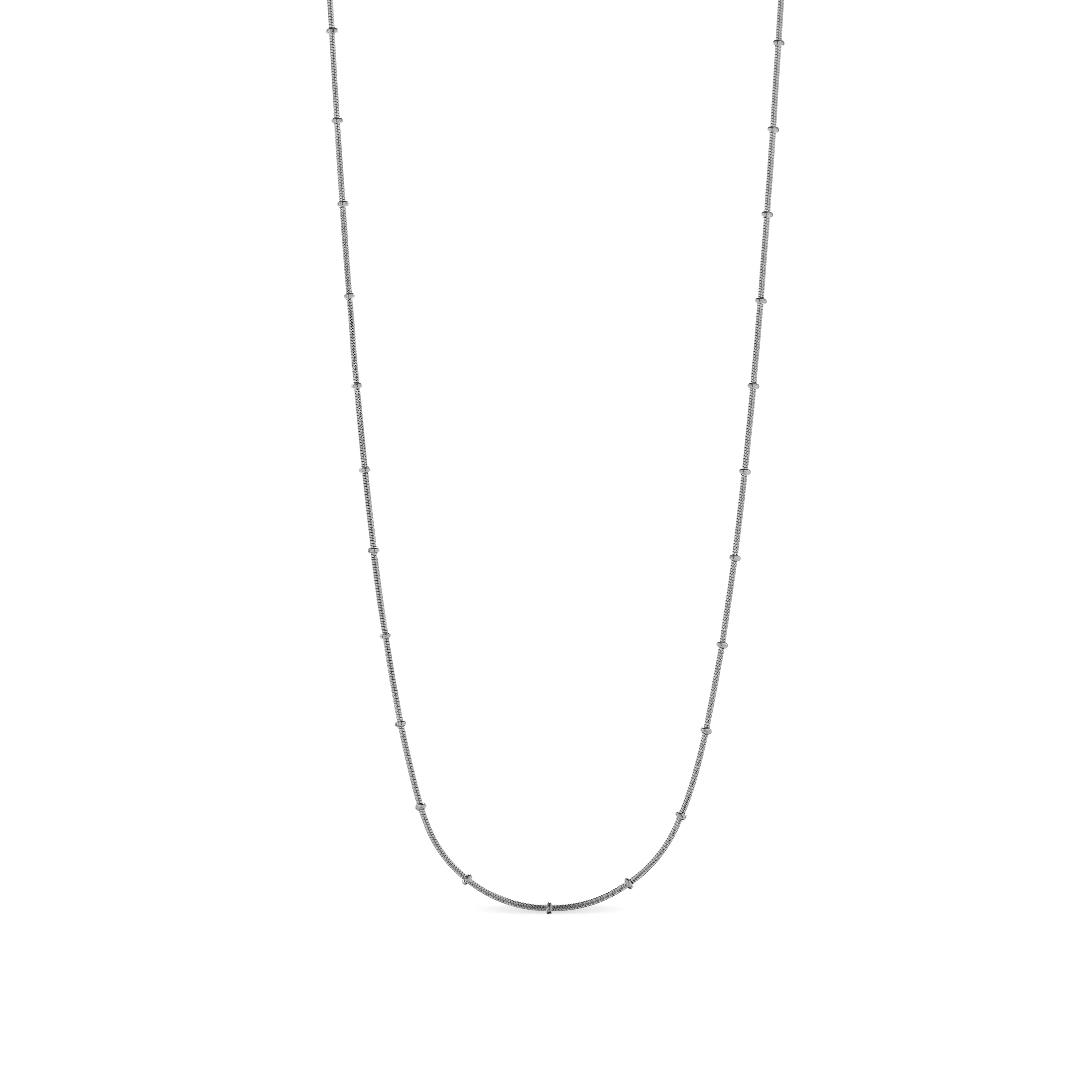Collar acabado en rodio - Thapai