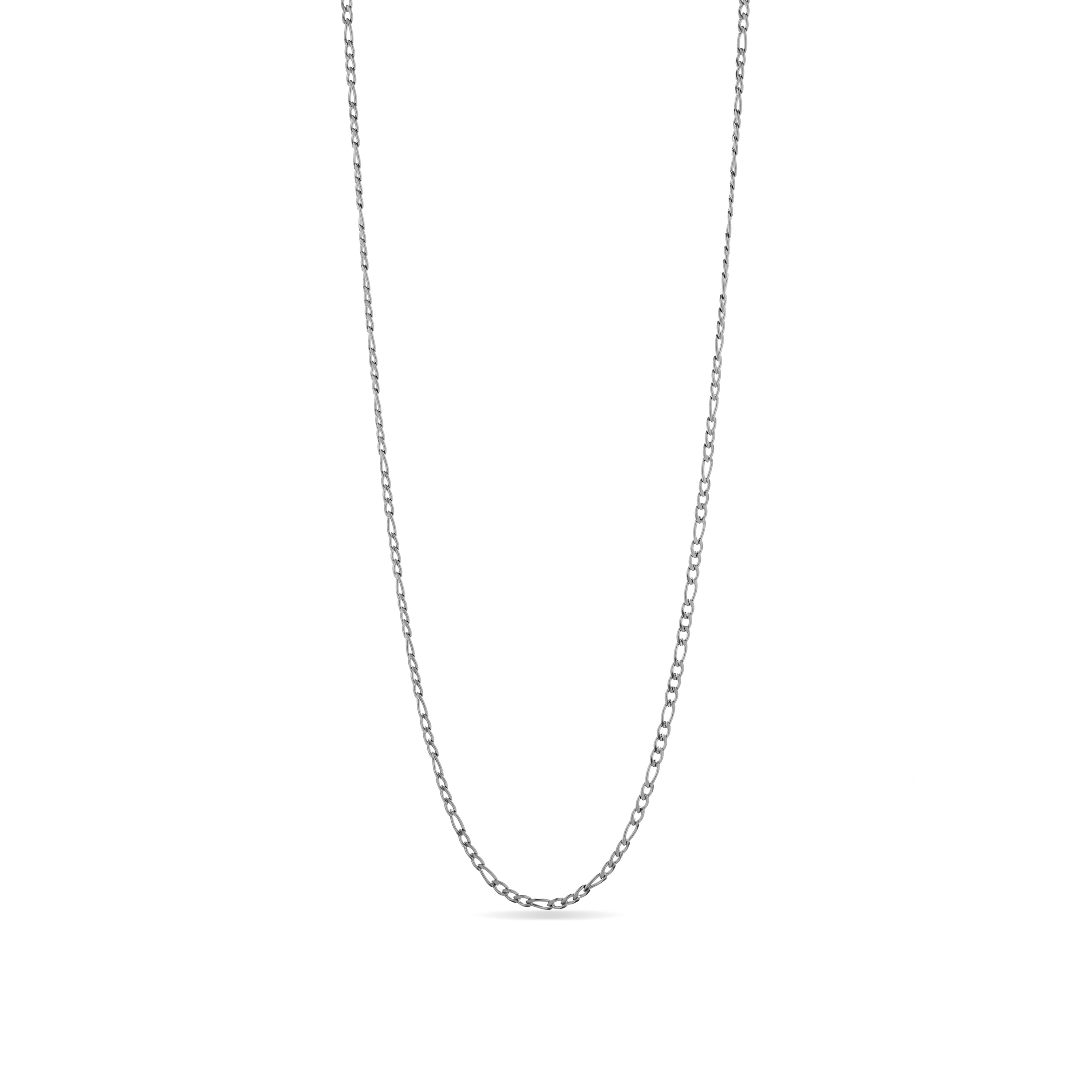 Rhodium-finished collar - Desay