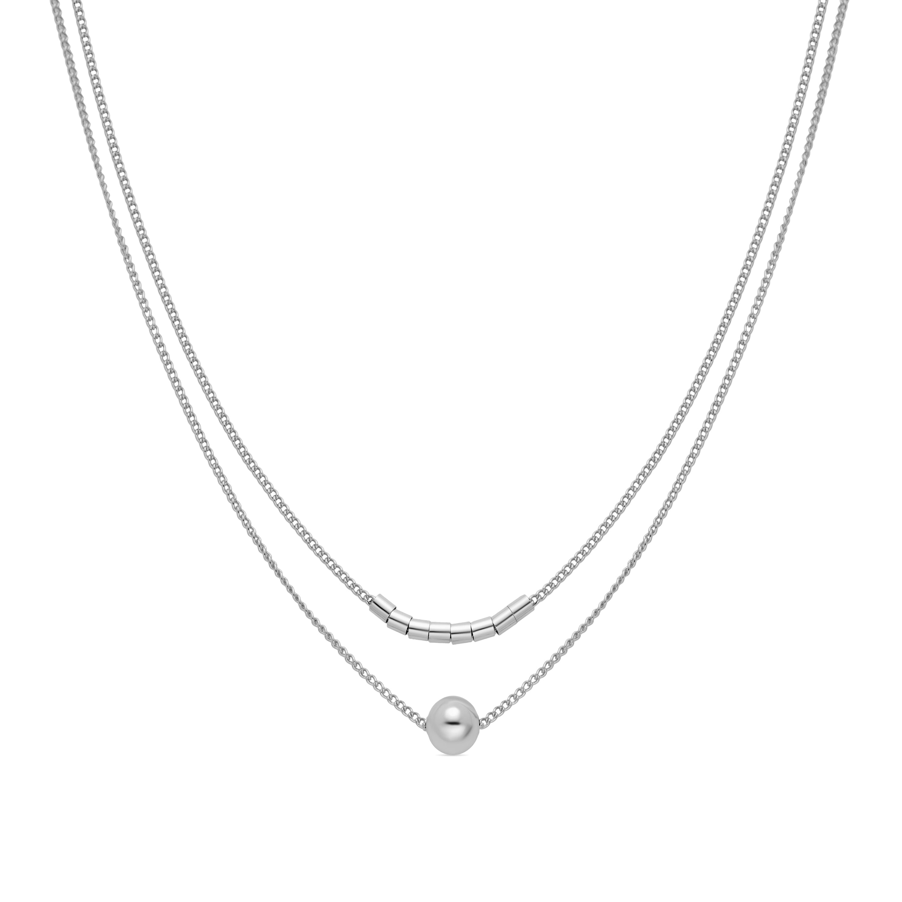 Collar acabado en rodio - Nothie