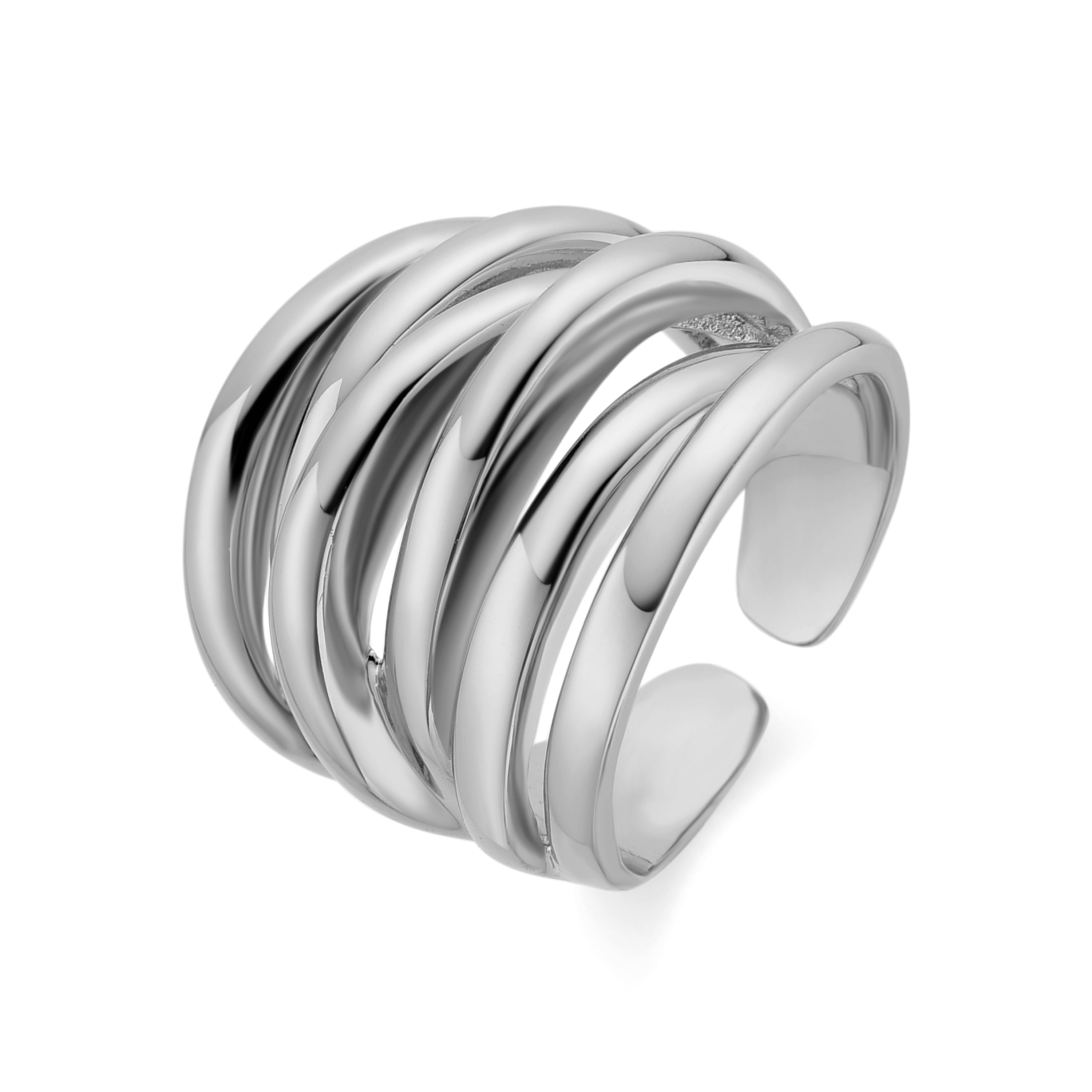 Anillo acabado en rodio - Vermixi