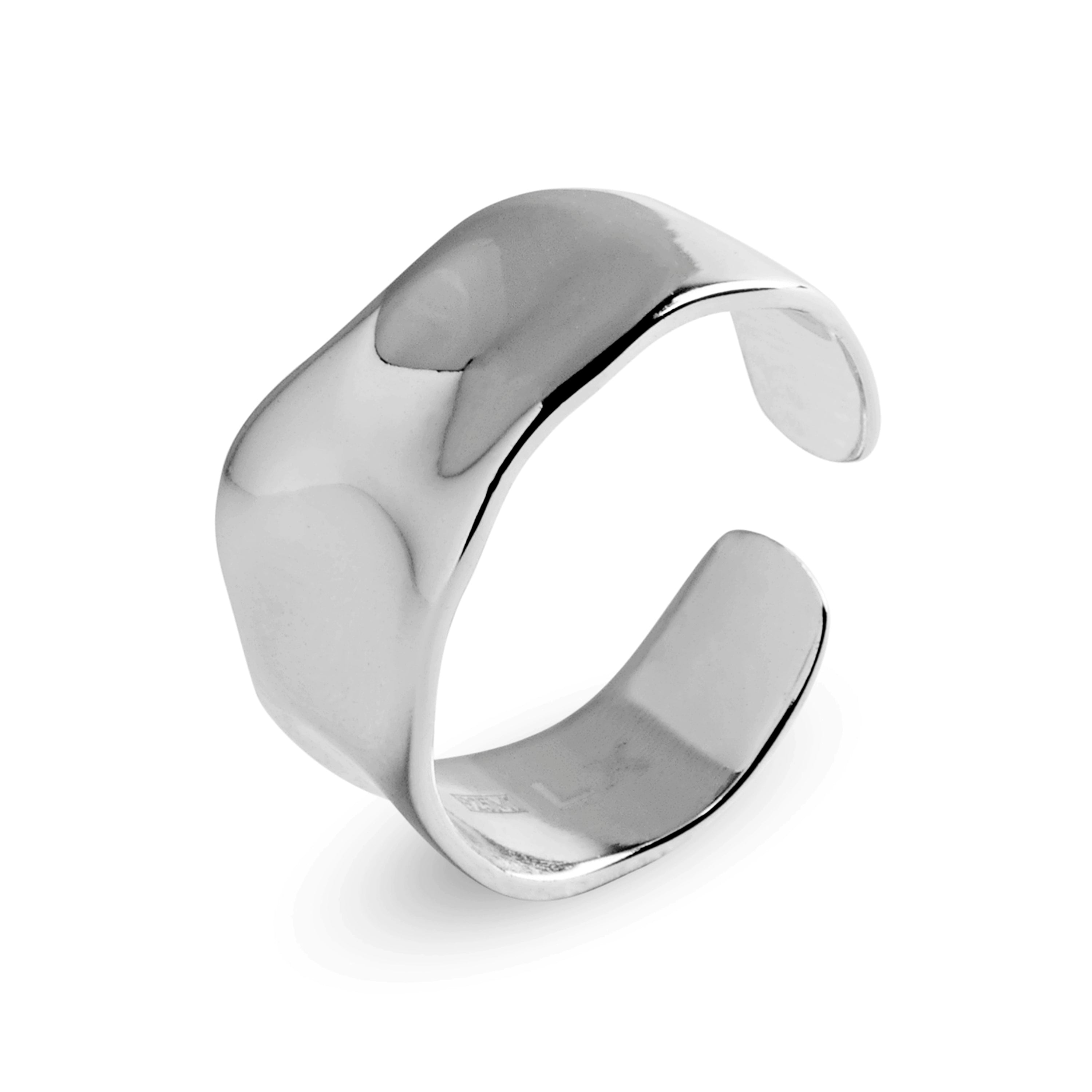 Anillo de Plata de Ley 925 acabado en rodio - Etzin