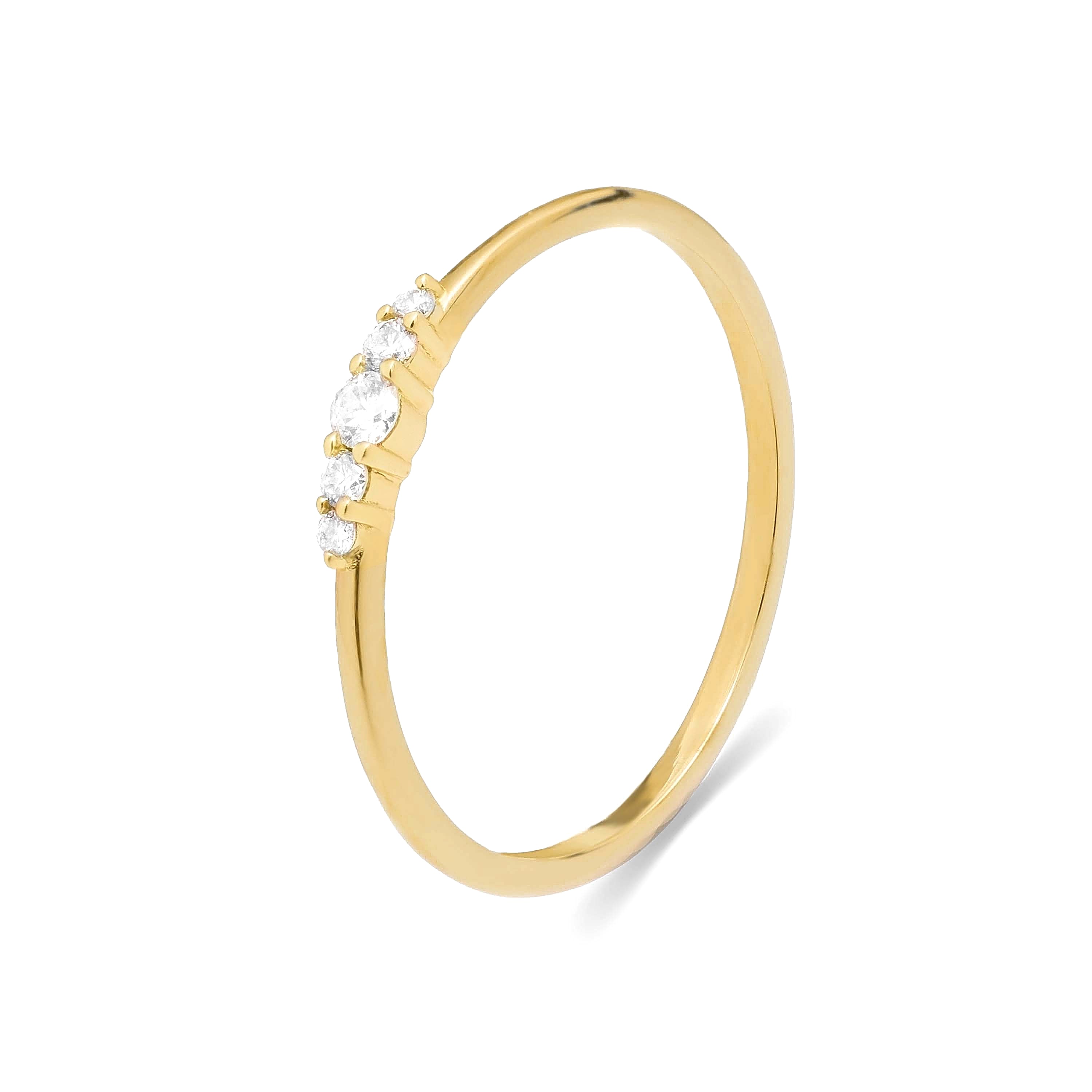 Anillo Asbu Oro de ley 18k