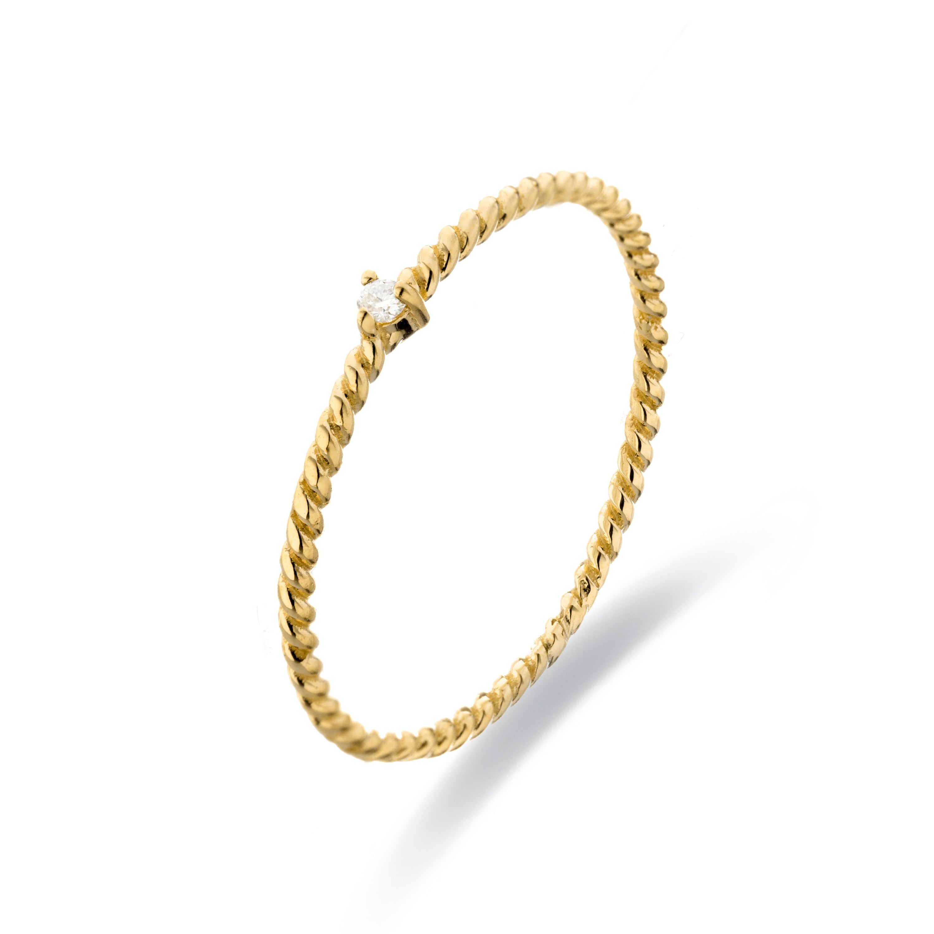 Anillo Yalik Oro de ley 18k