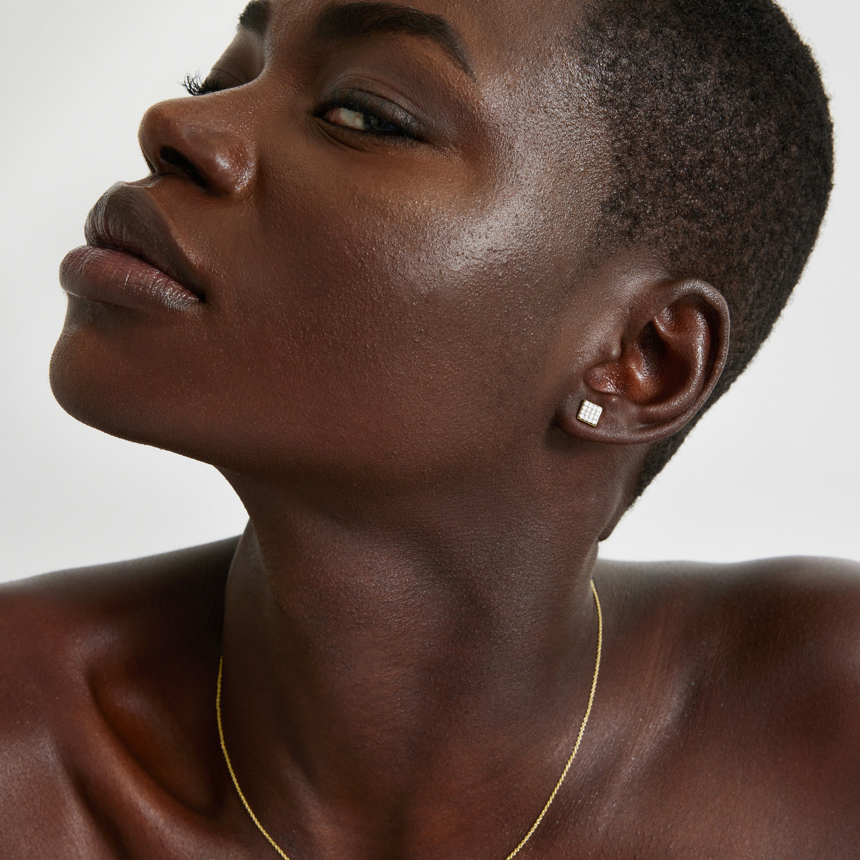 Pendientes Ima Oro de ley 18k