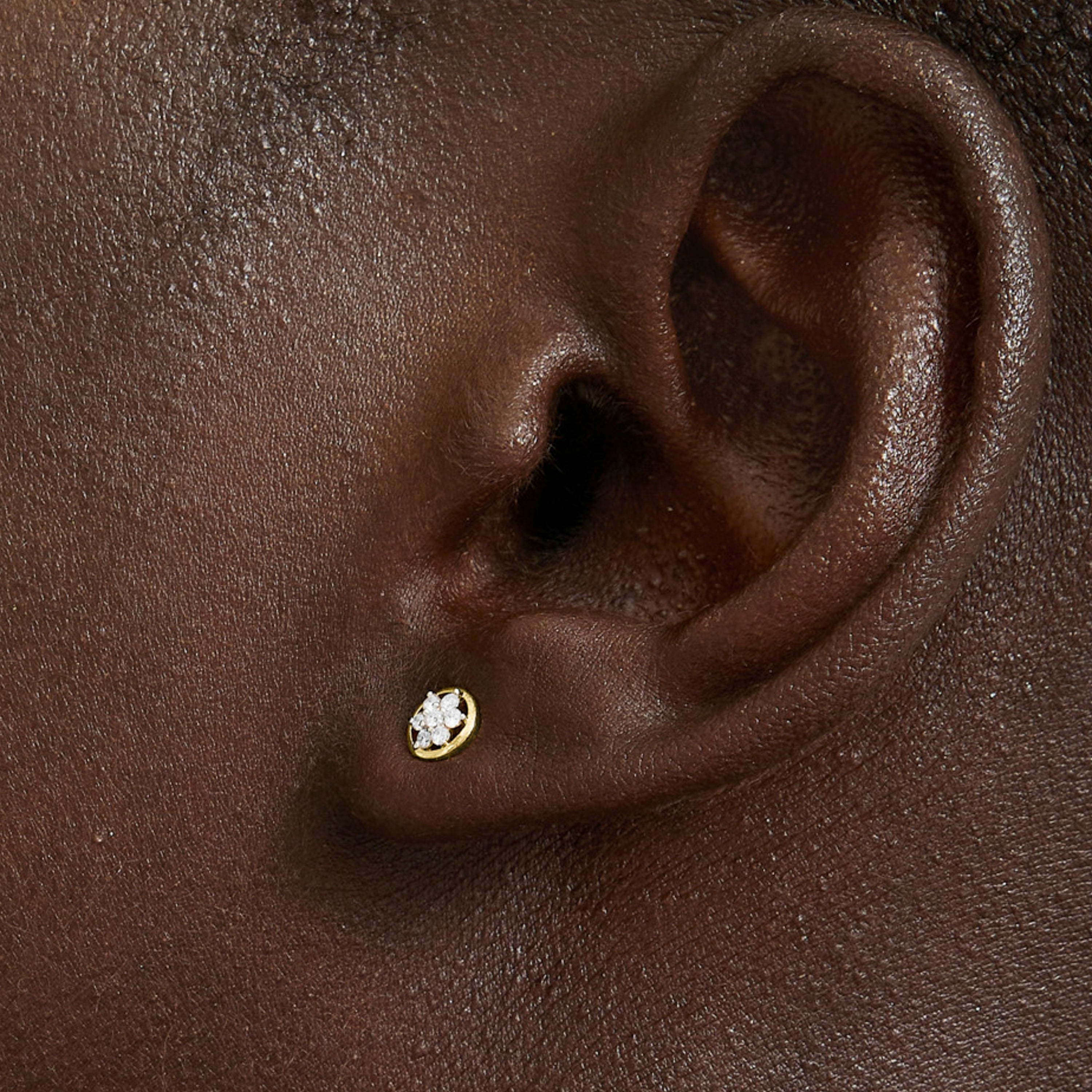 Pendientes Laylay Oro de ley 18k