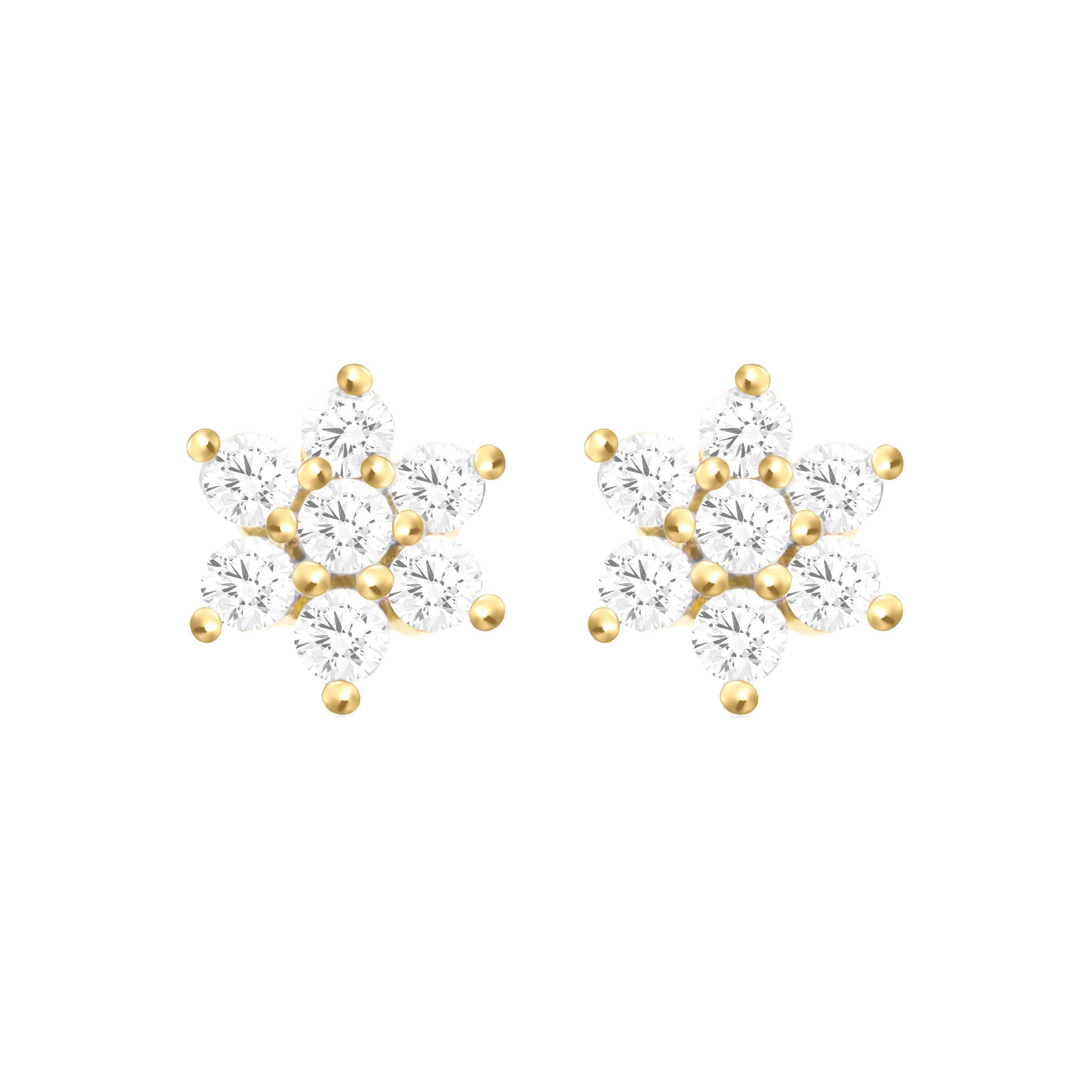 Pendientes Lalak Oro de ley 18k