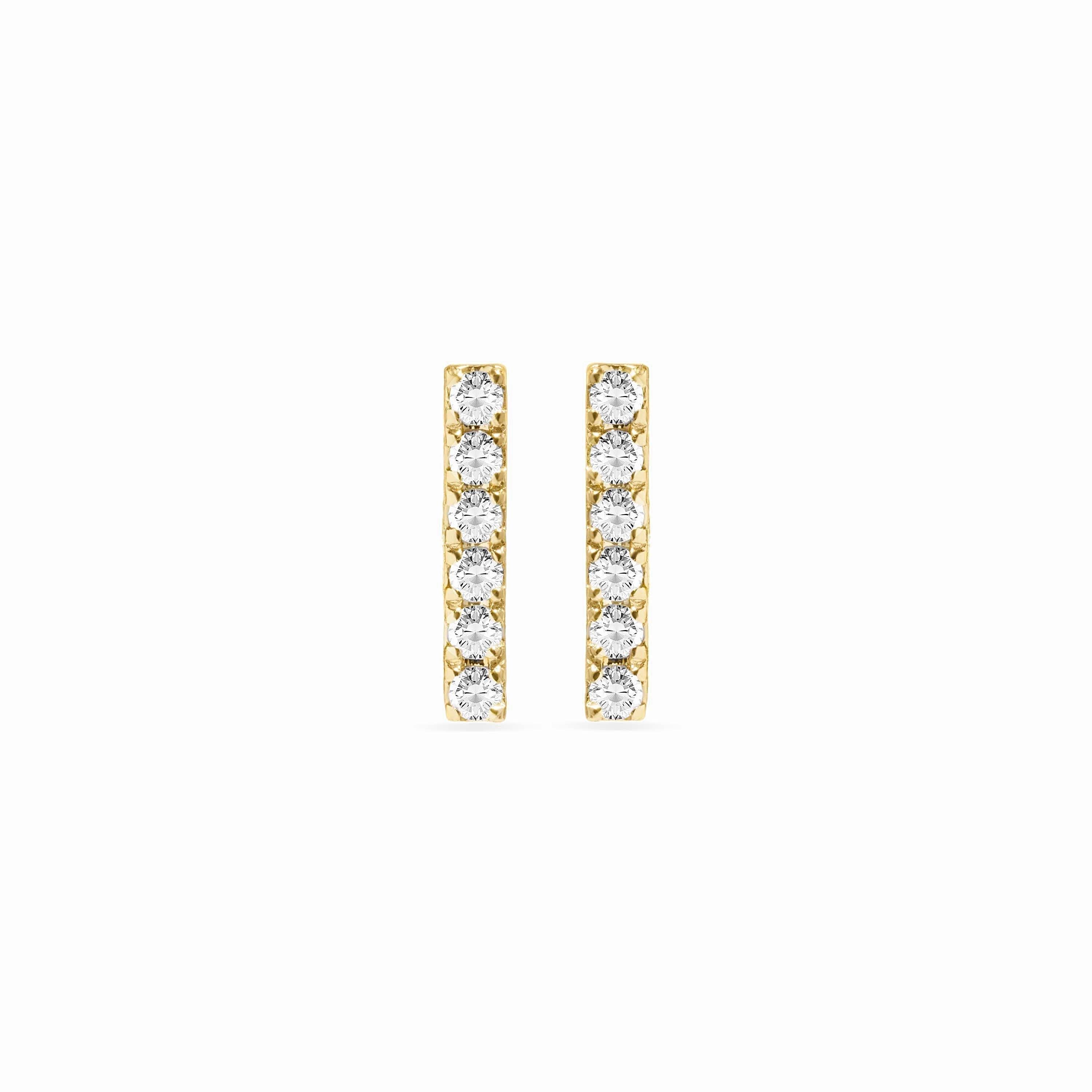 Pendientes Bahir Oro de ley 18k