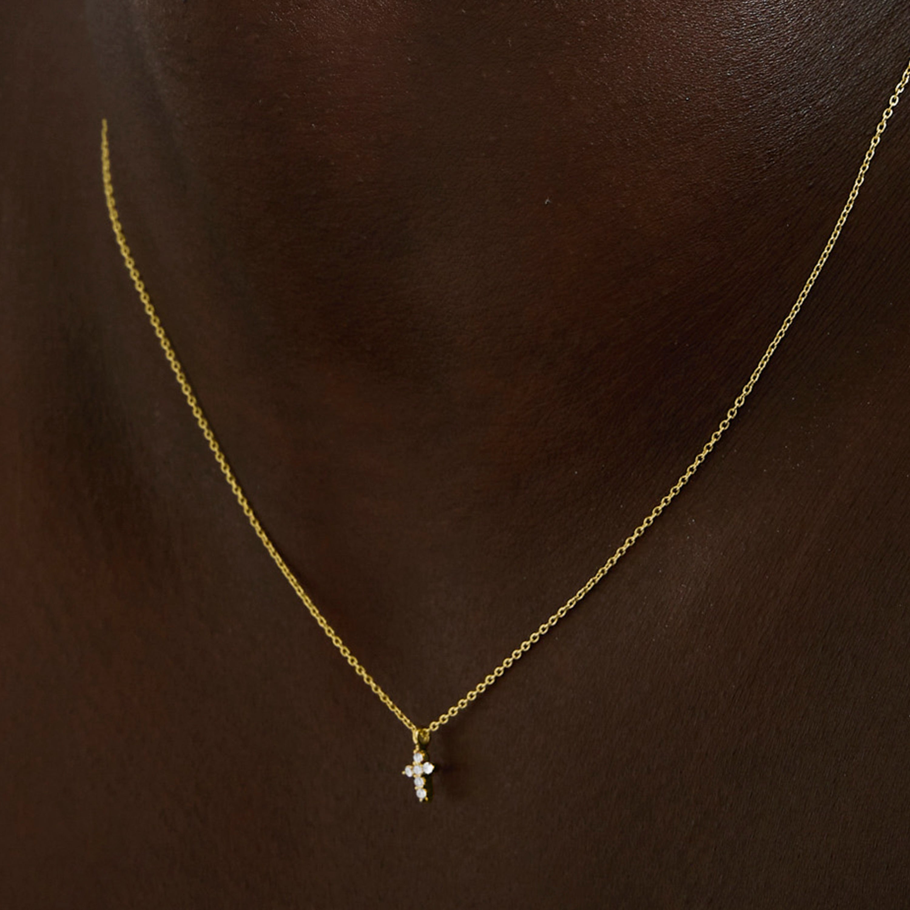 Collar Dursha Oro de ley 18k