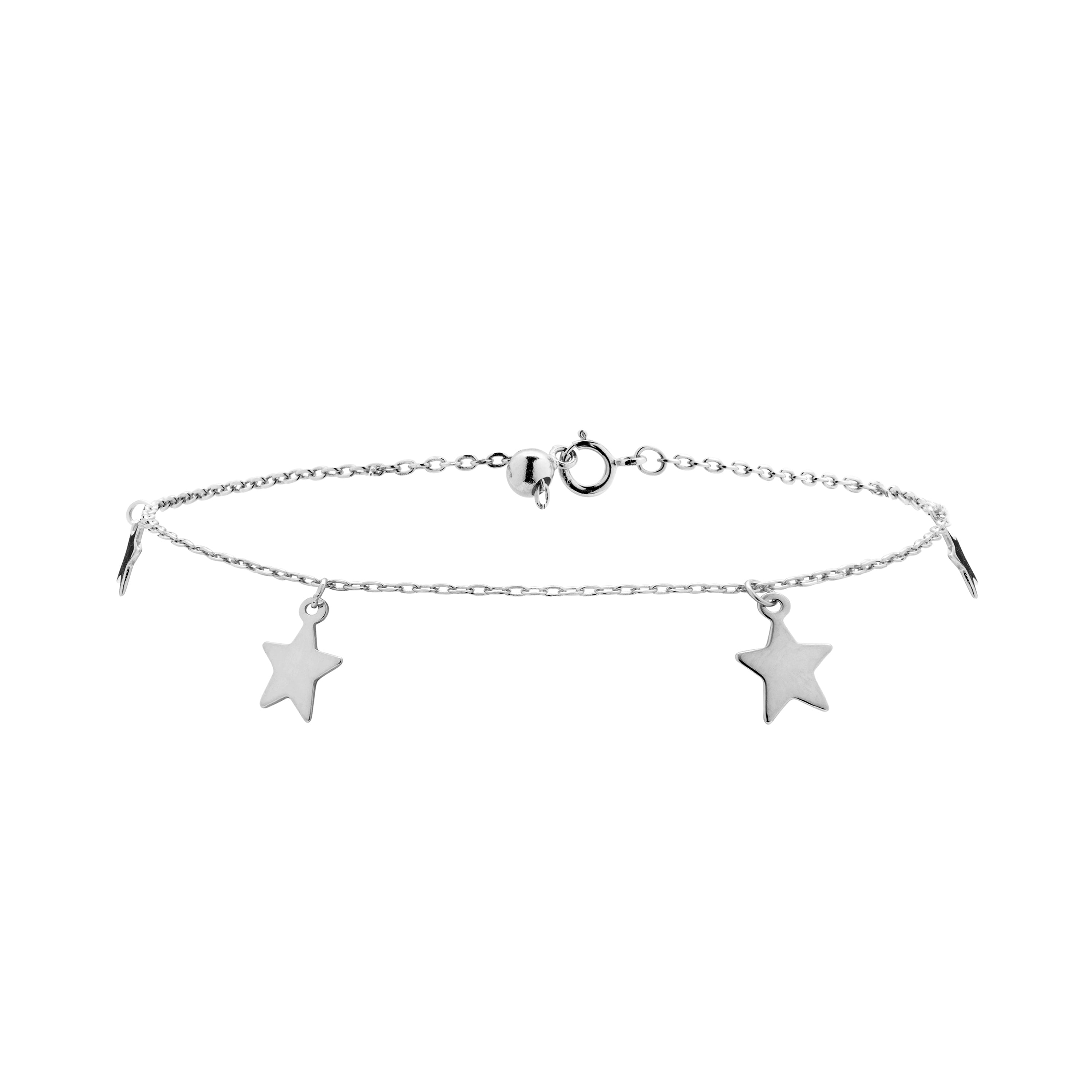 Pulsera de Plata de Ley 925 acabada en rodio - Sereke