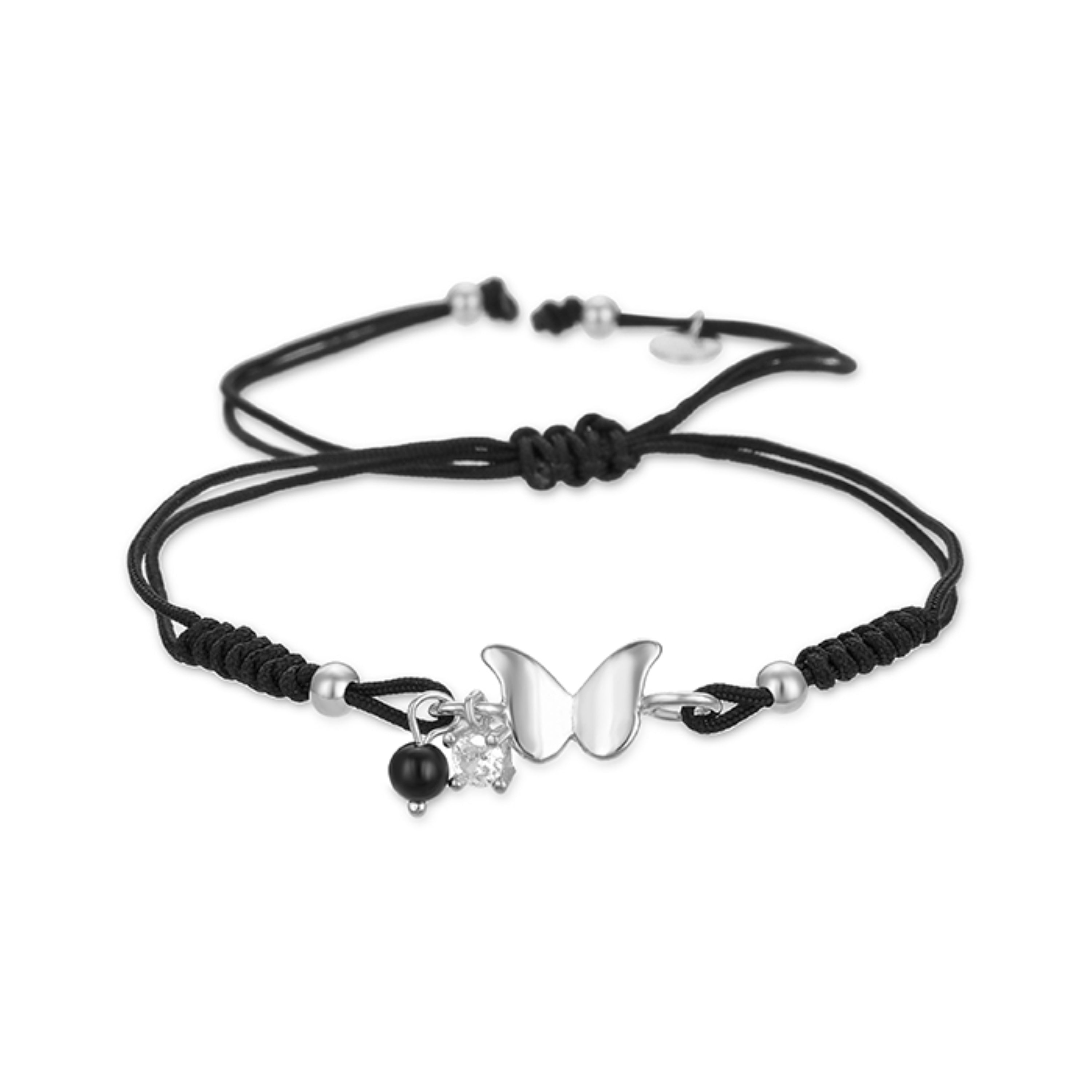 Pulsera de Plata de Ley 925 con Circonita Brillante acabada en rodio - Dwyr