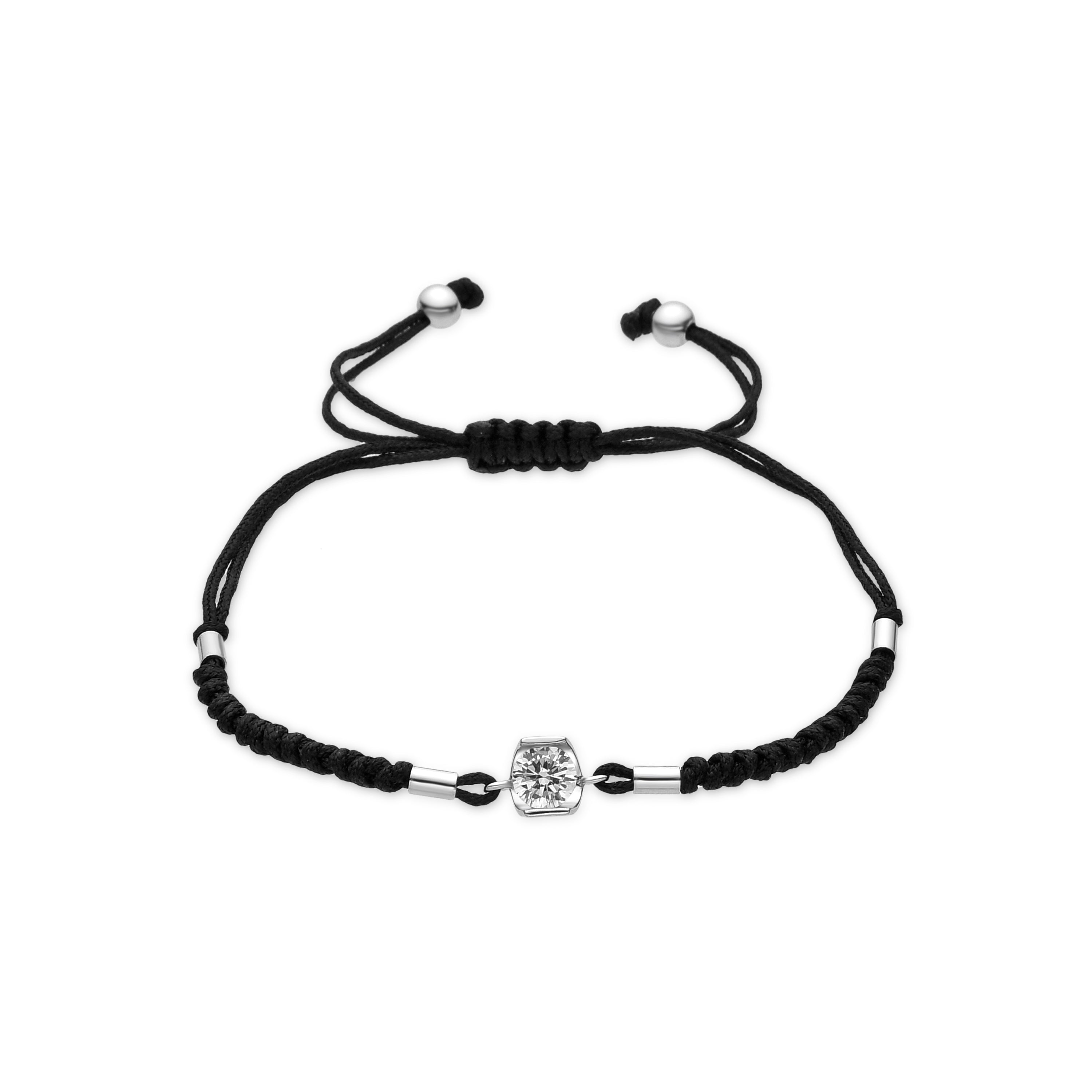 Pulsera de Plata de Ley 925 y Circonita Brillante acabado en rodio - Setentaitres