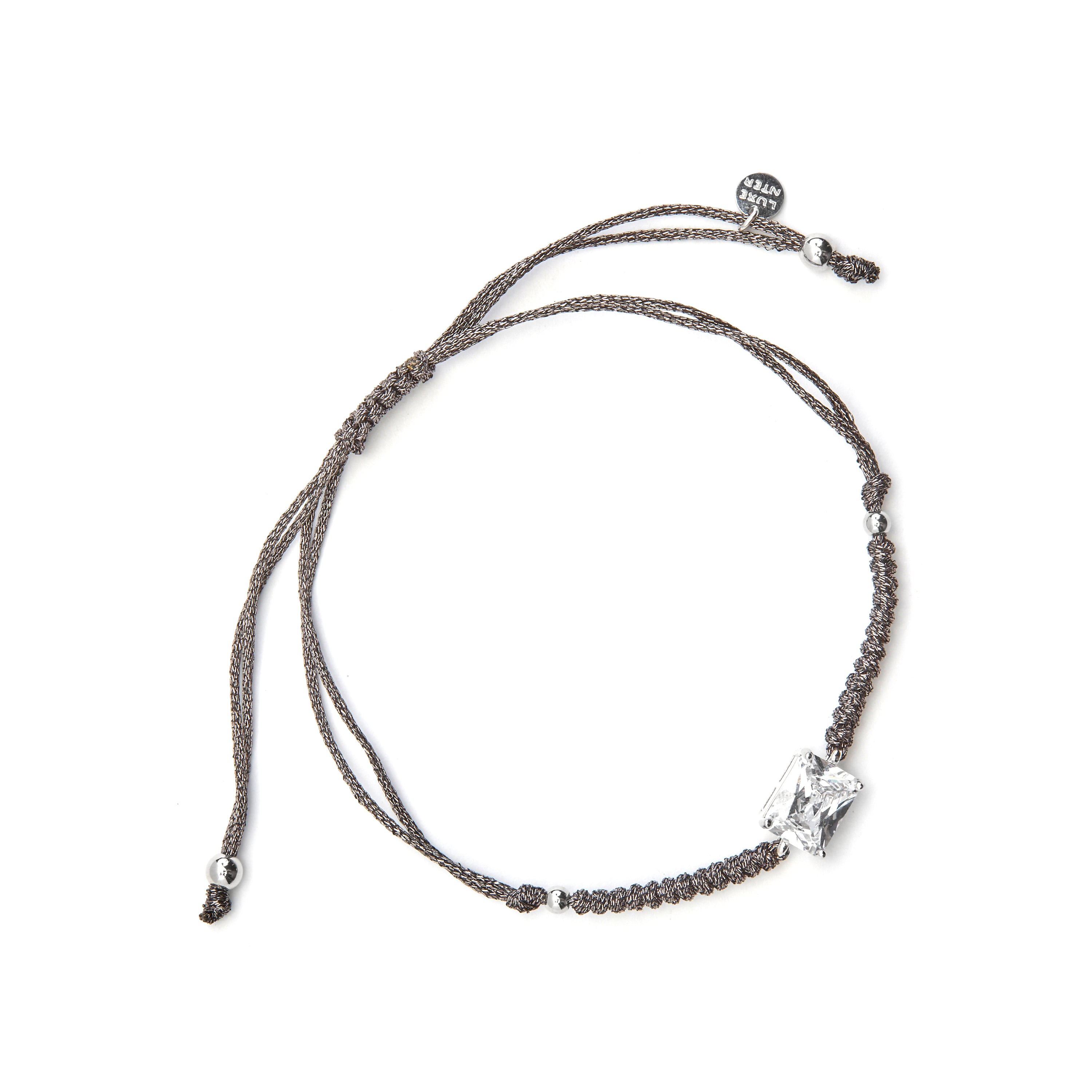 Pulsera de Plata de Ley 925 y Circonita Brillante acabado en rodio - Setentaitres