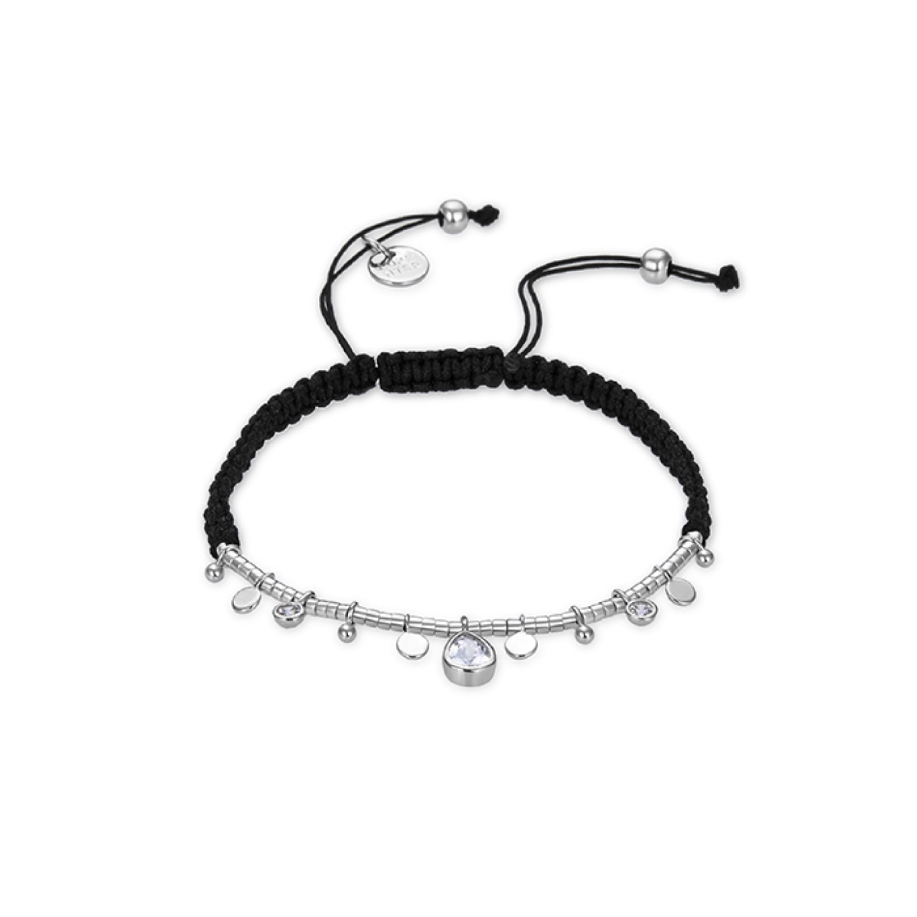 Pulsera de Plata de Ley 925 con Circonita Brillante acabada en rodio - Erlah