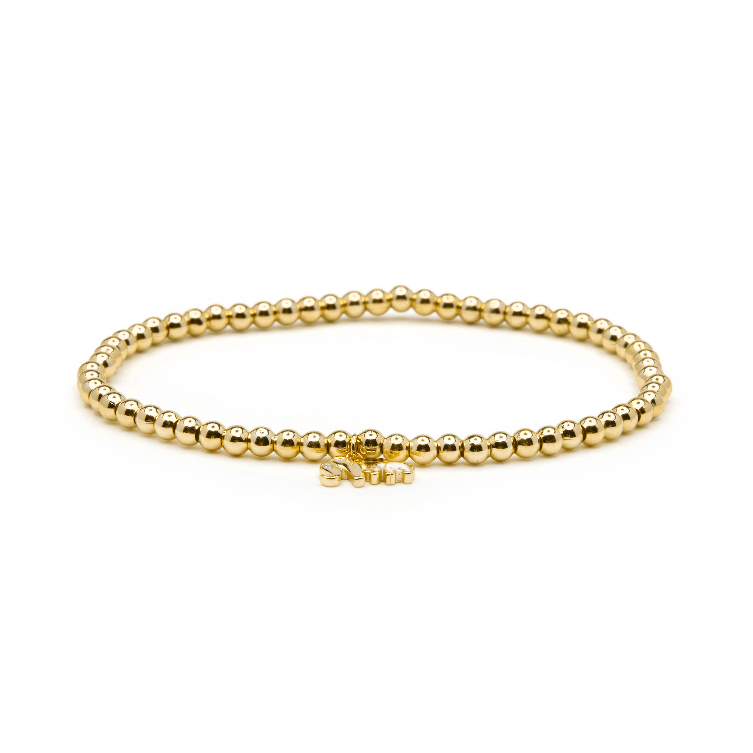 Pulsera de Plata de Ley 925 y Lacado Negro acabado en oro amarillo 18k - Lixa