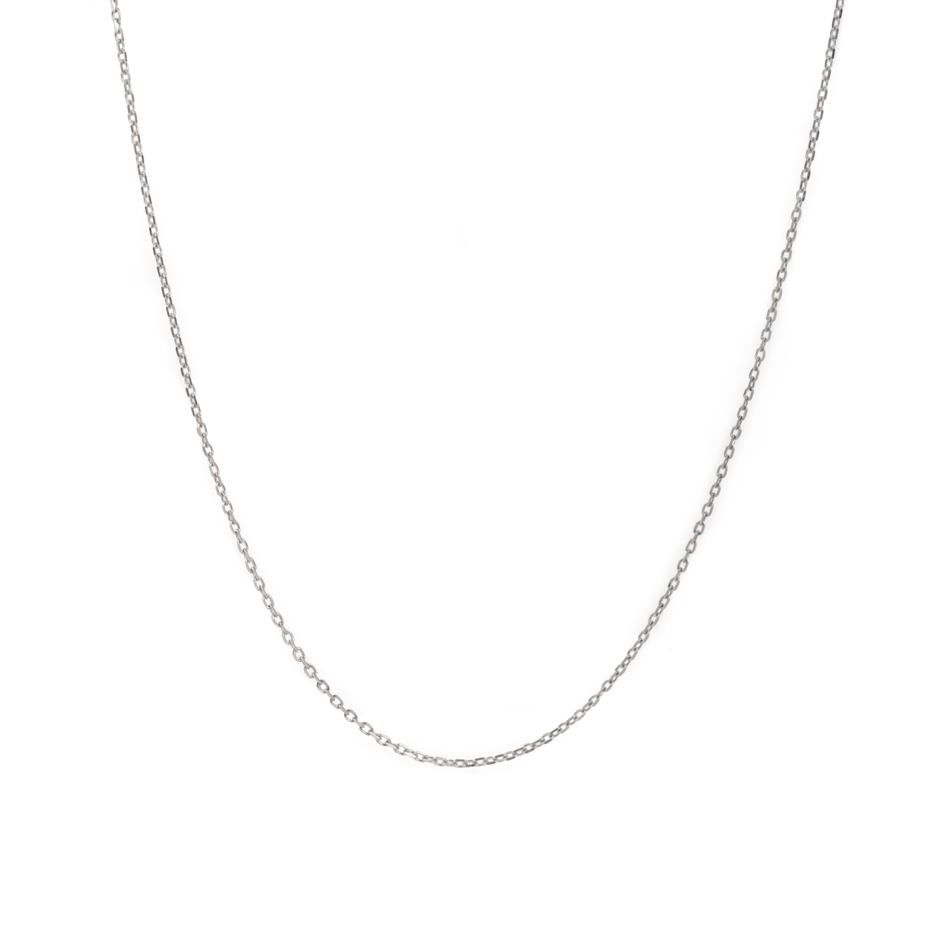 Collar de Plata de Ley 925 acabado en Rodio - Drundia