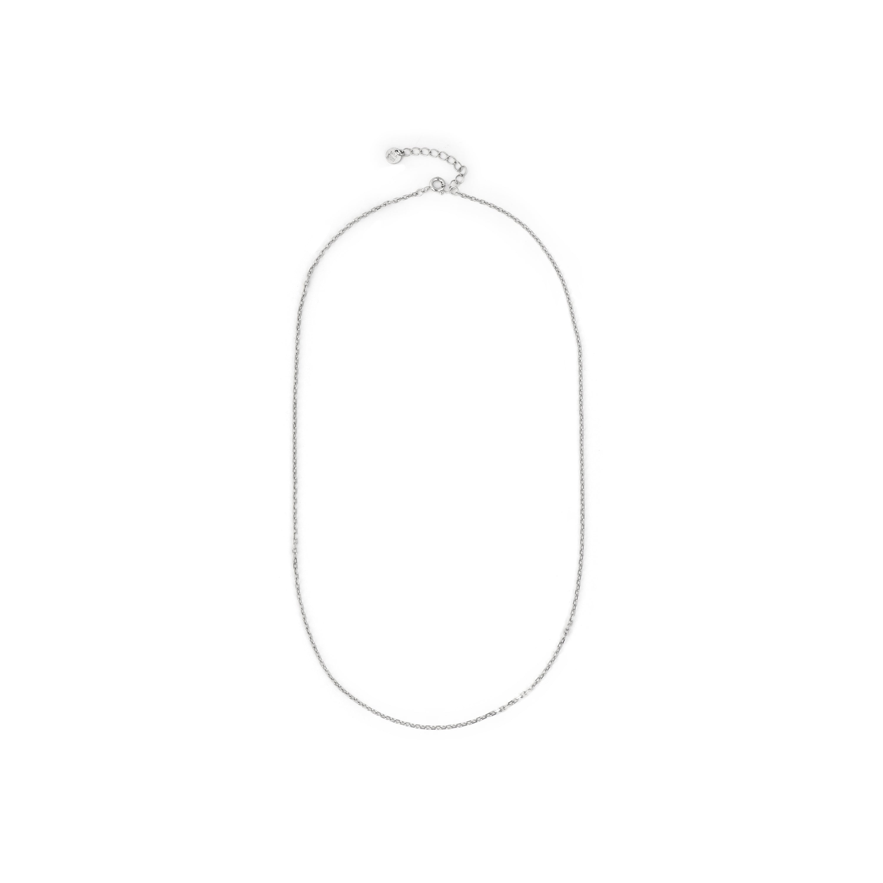 Collar de Plata de Ley 925 acabado en Rodio - Drundia