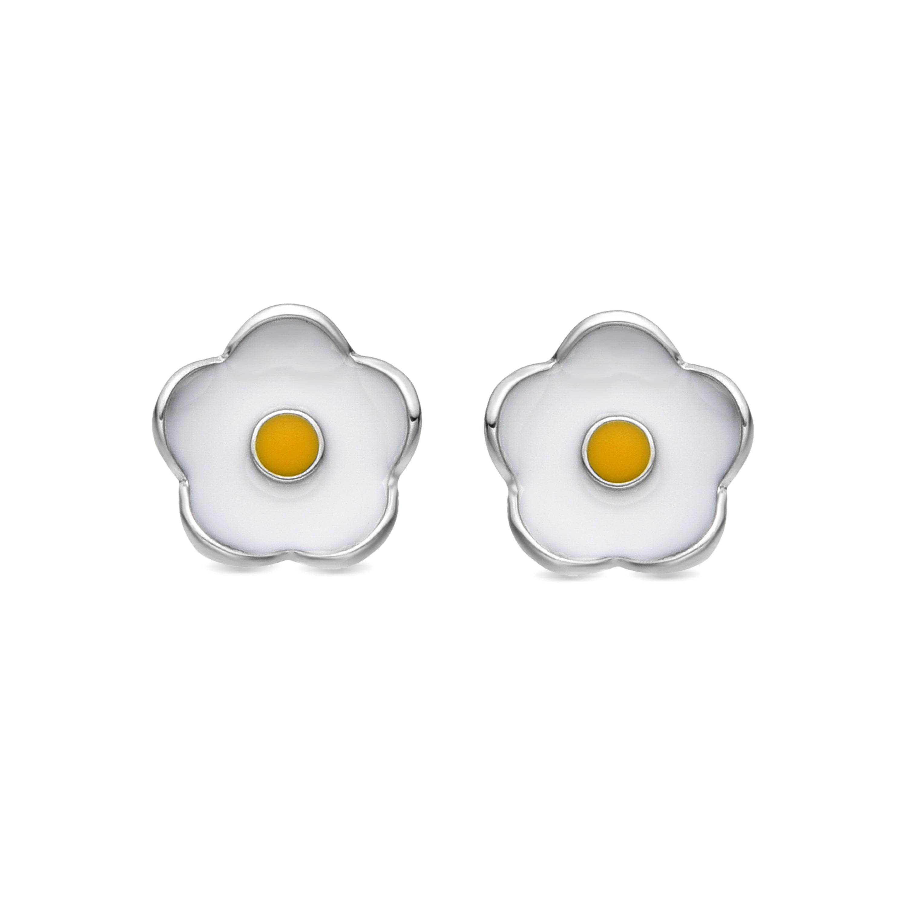 Pendientes de Plata de Ley 925 y Circonita Brillante acabado rodio - Antaku