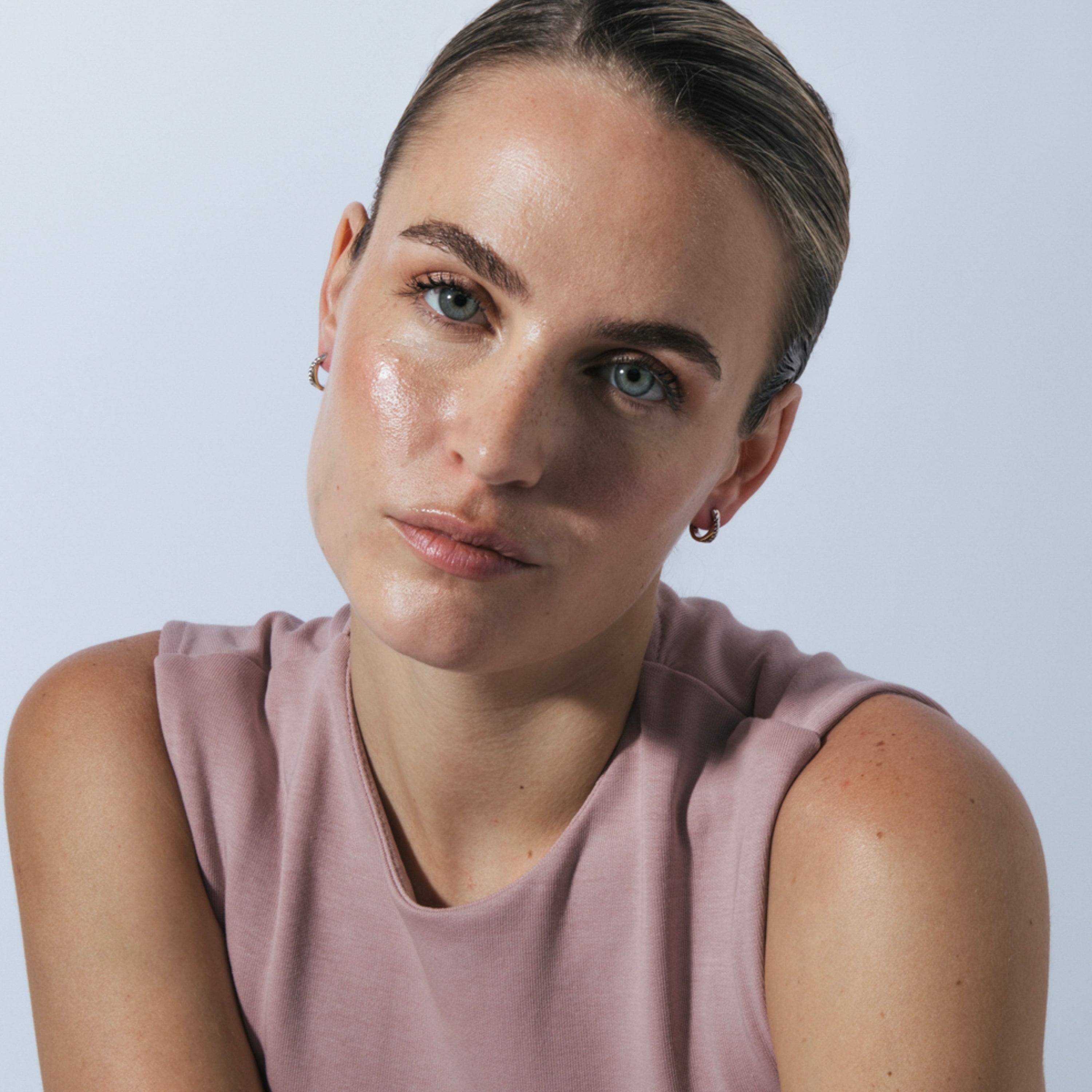 Pendientes de Plata de Ley 925 acabado oro amarillo 18k - Xymon