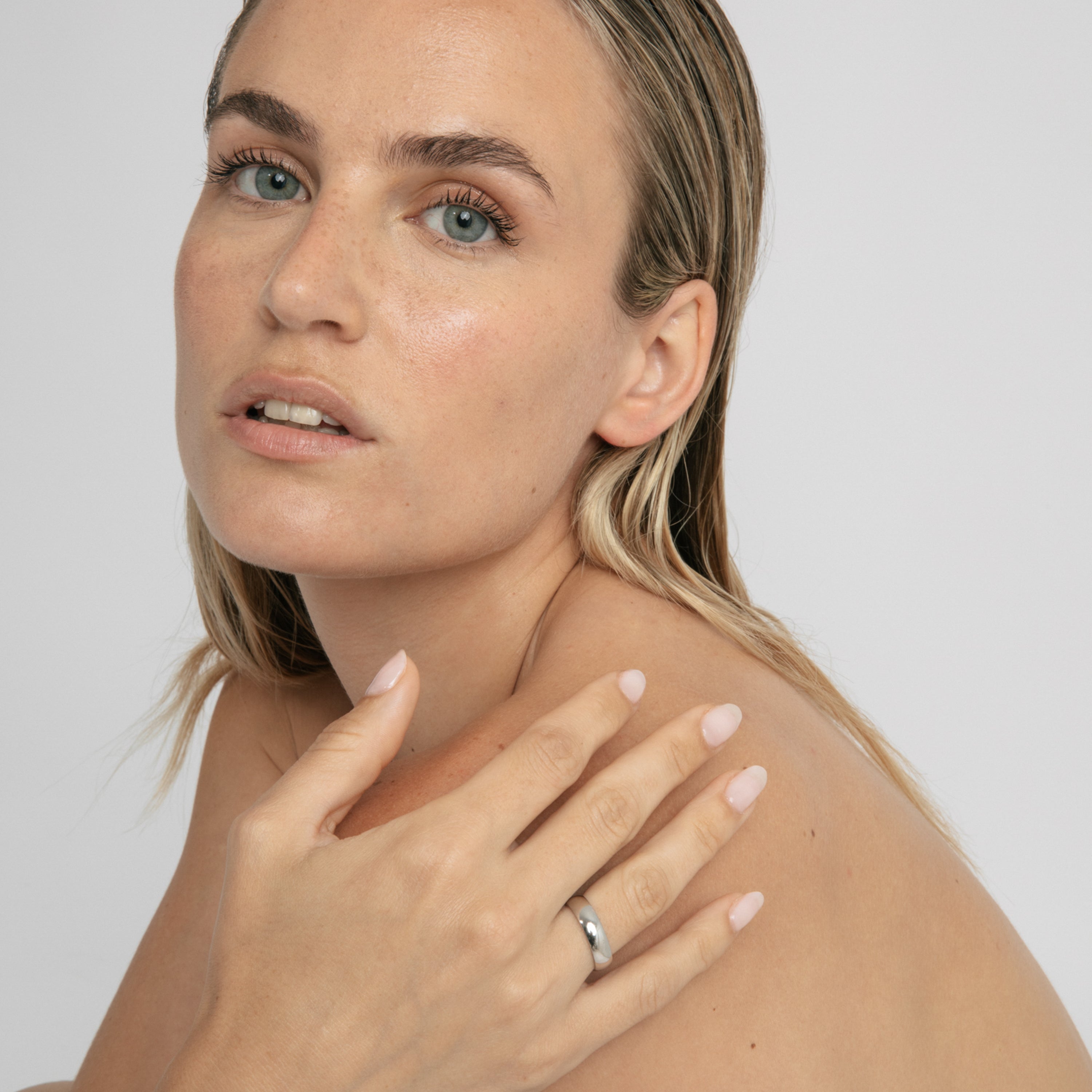 Anillo de Plata de Ley 925 acabado en rodio - Tylia