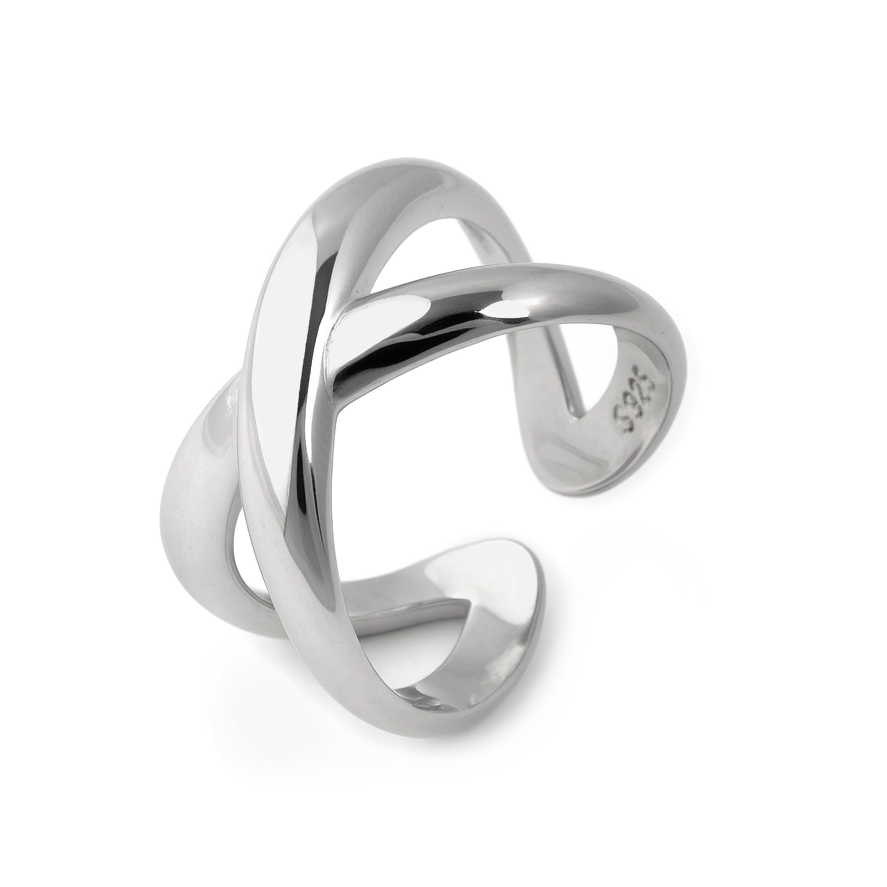 Anillo de Plata de Ley 925 acabado rodio - Kidi