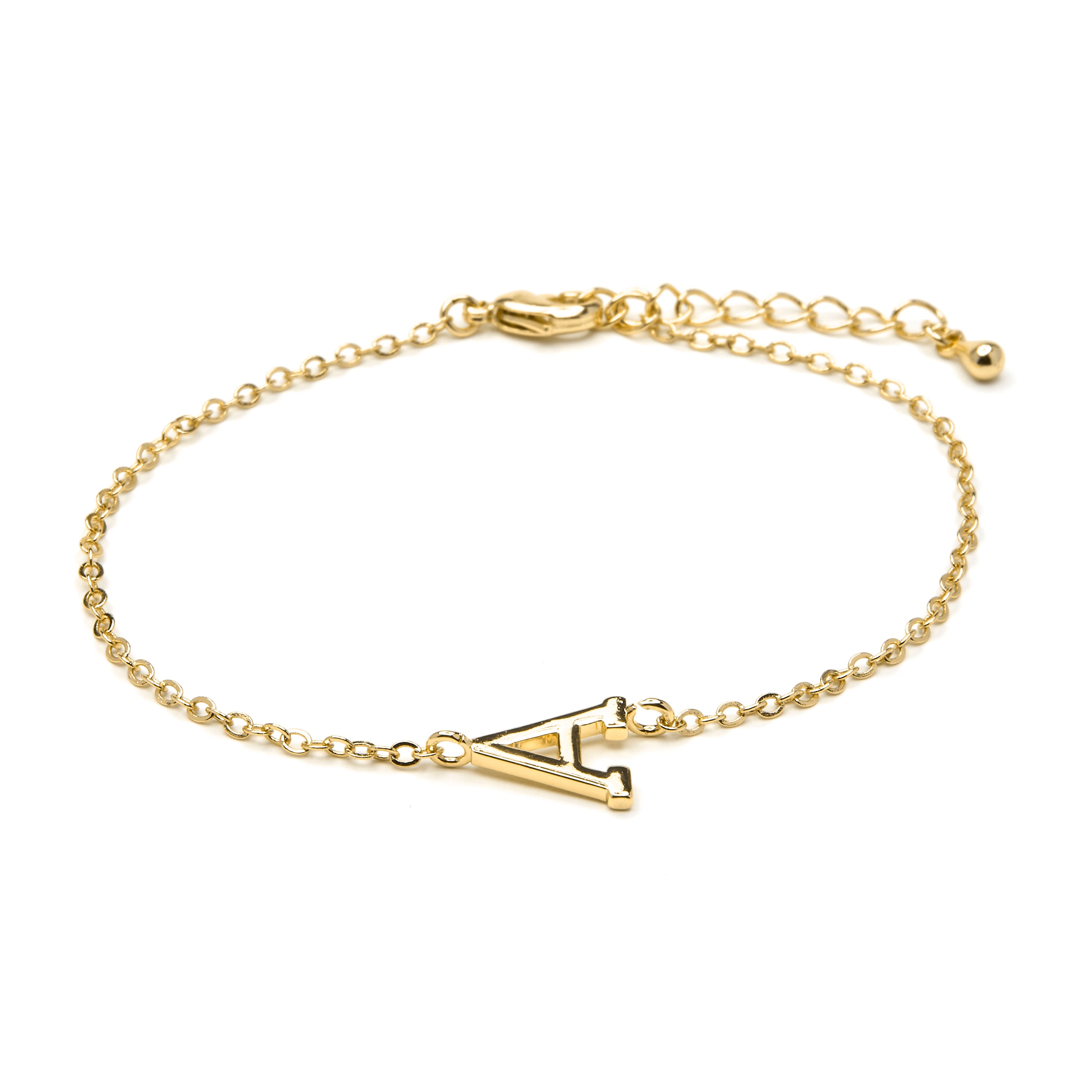 Pulsera acabado oro amarillo 18k - Alphabet