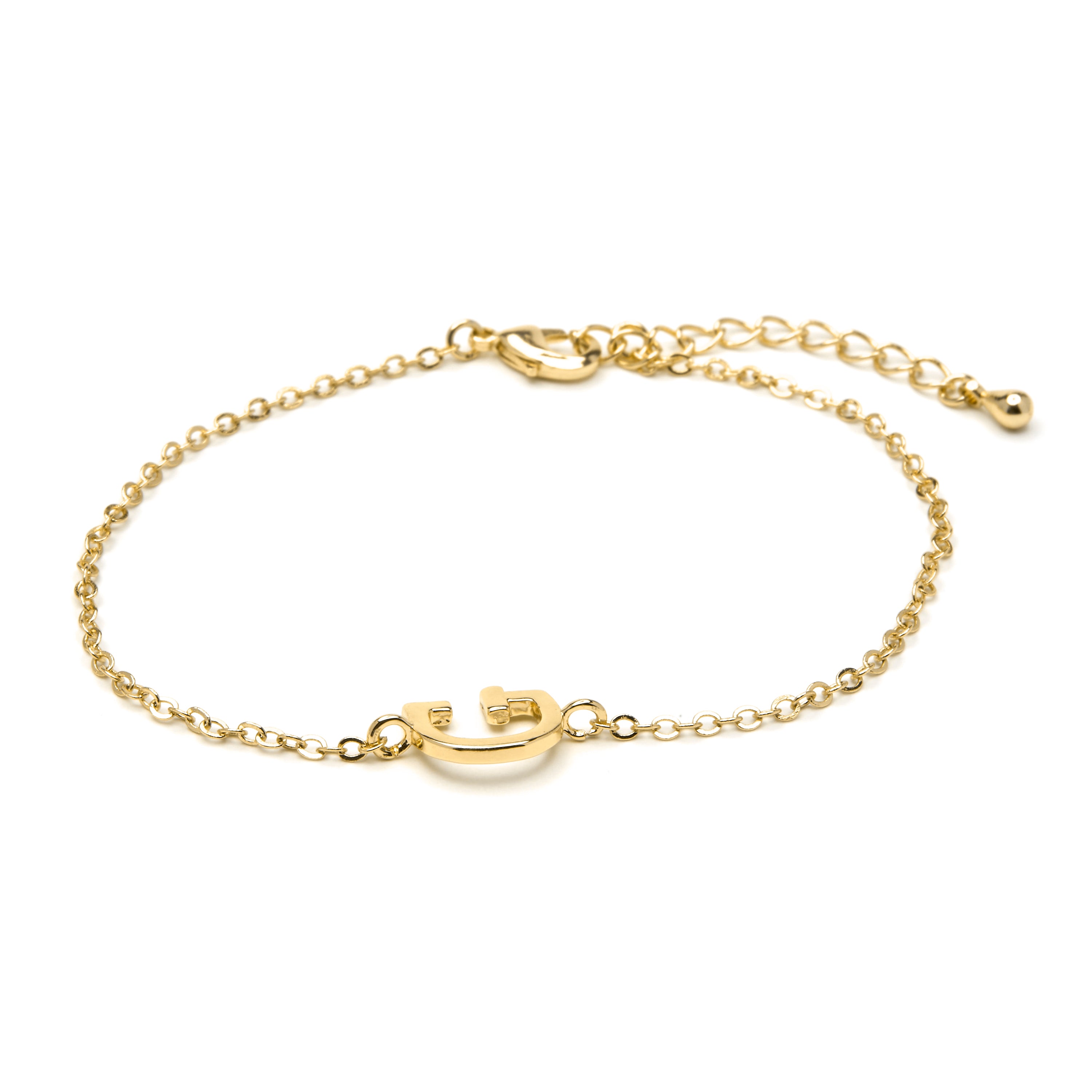 Pulsera acabado oro amarillo 18k - Alphabet