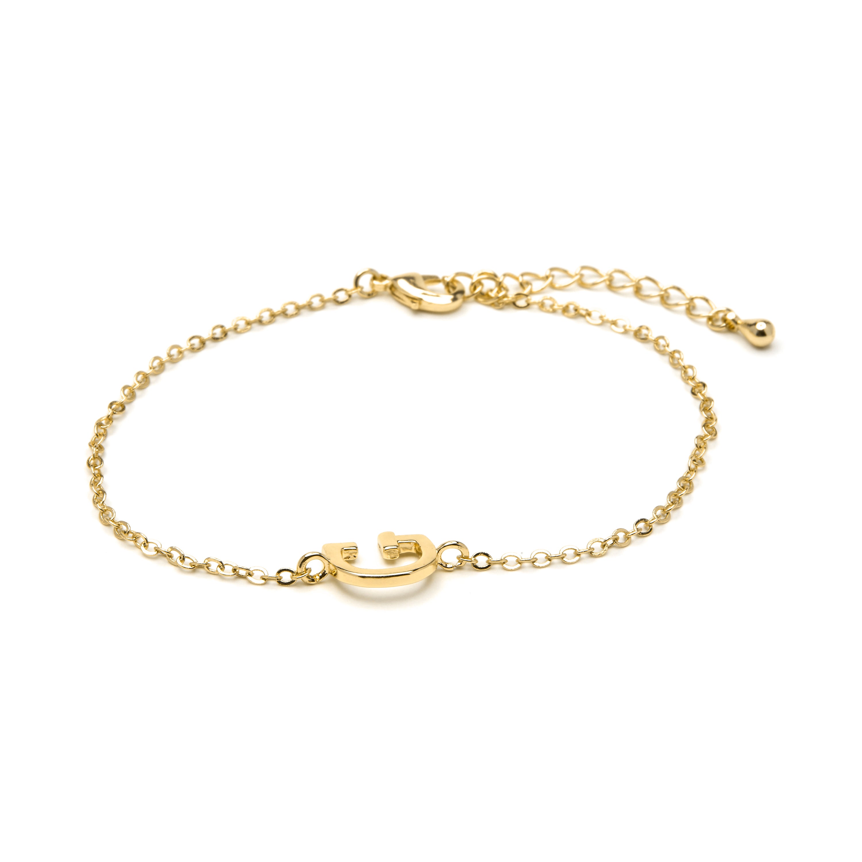 Pulsera acabado oro amarillo 18k - Alphabet