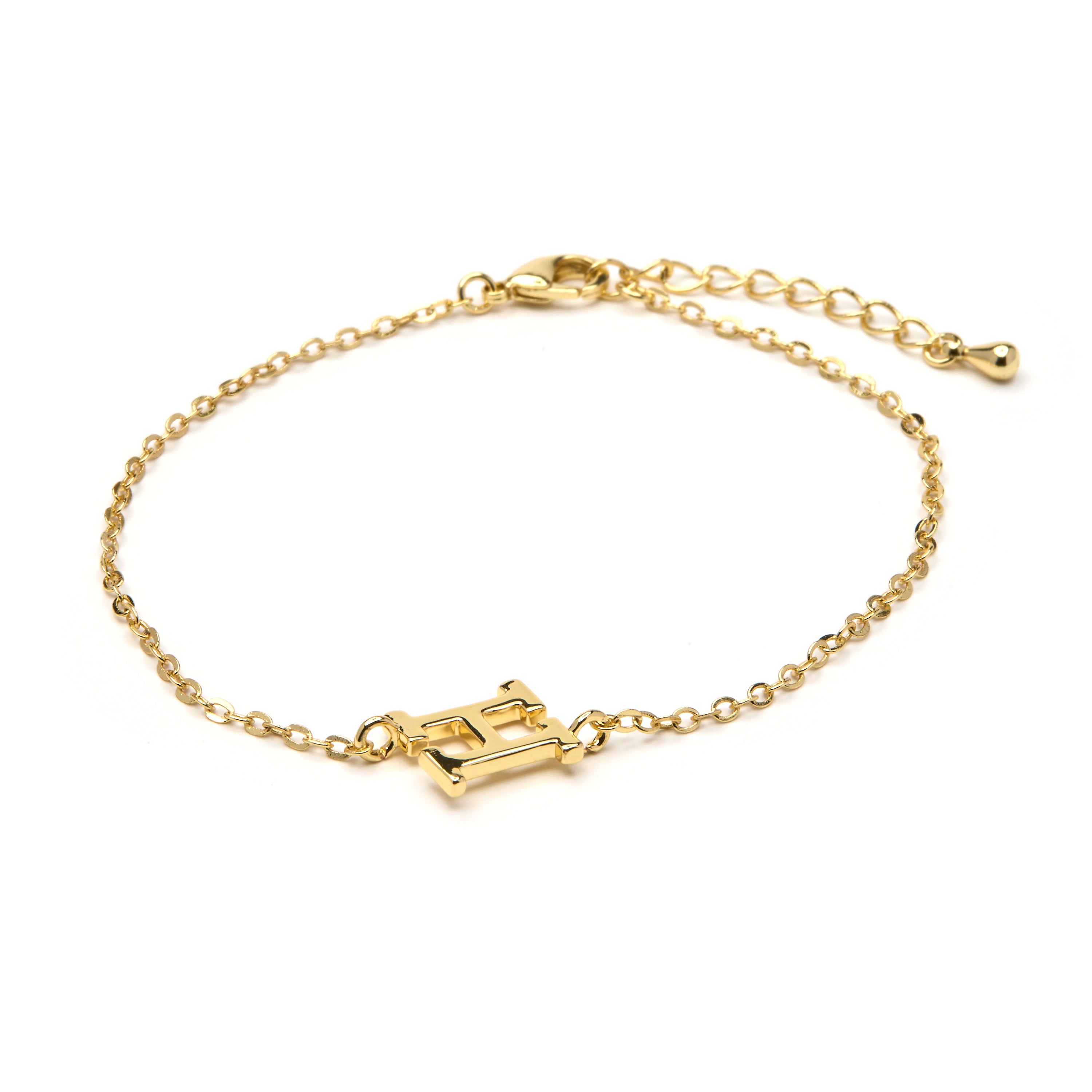 Pulsera acabado oro amarillo 18k - Alphabet