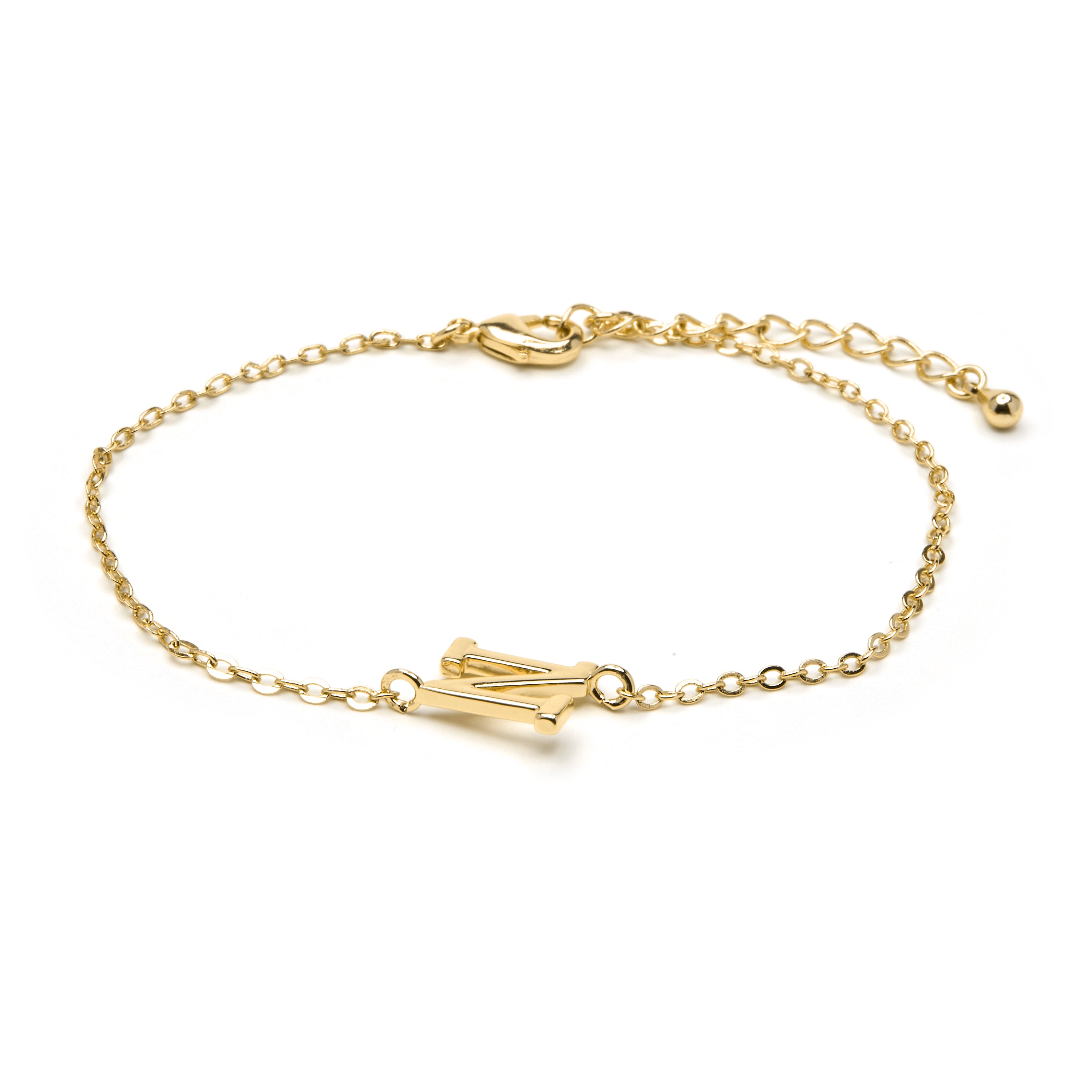 Pulsera acabado oro amarillo 18k - Alphabet