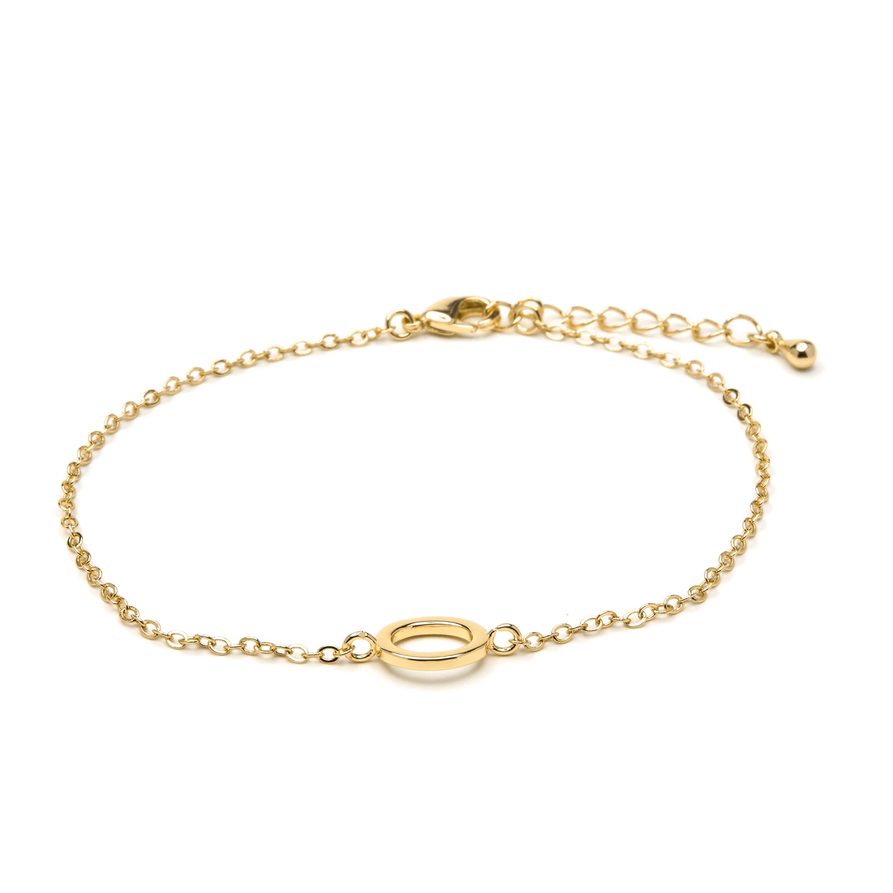 Pulsera acabado oro amarillo 18k - Alphabet