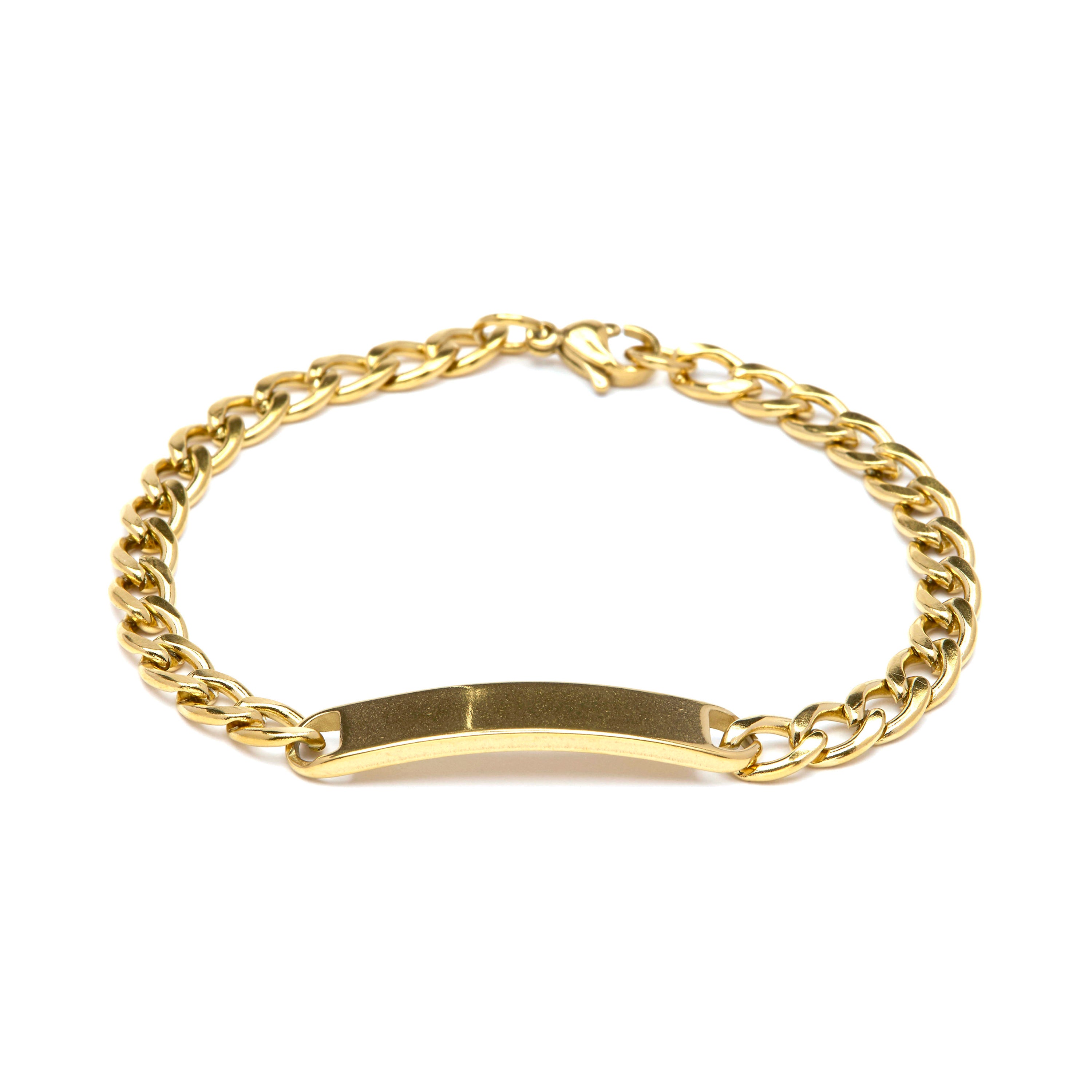 Pulsera acabado en oro amarillo de 18k - Octo