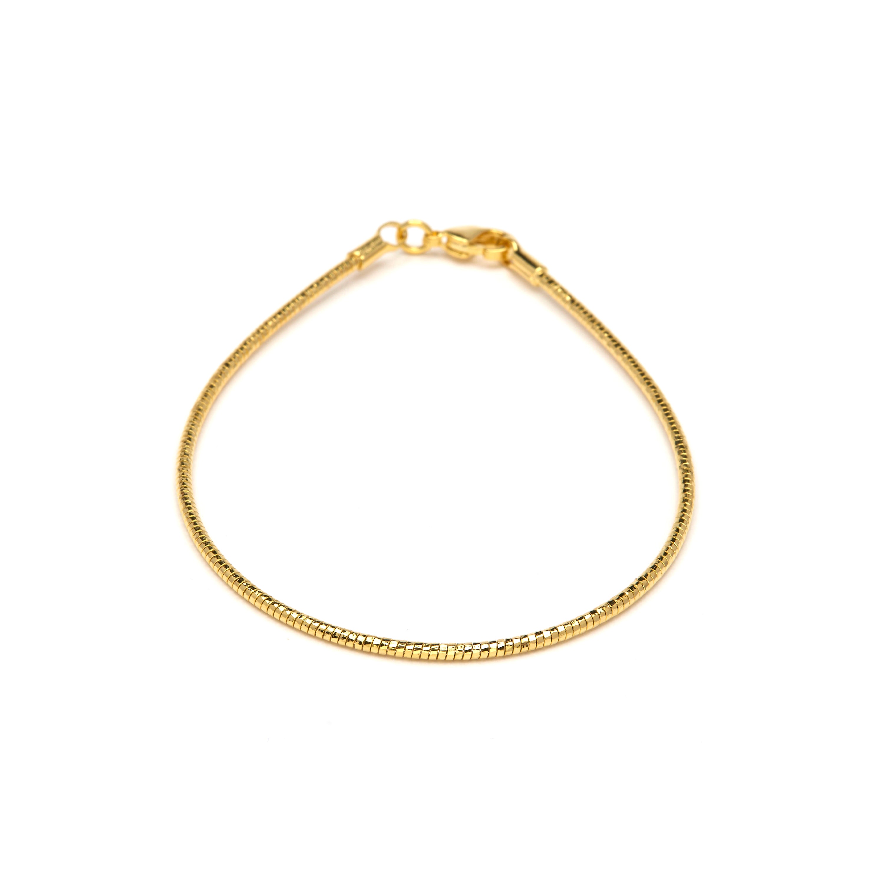 Pulsera acabado en oro amarillo de 18k - Nui