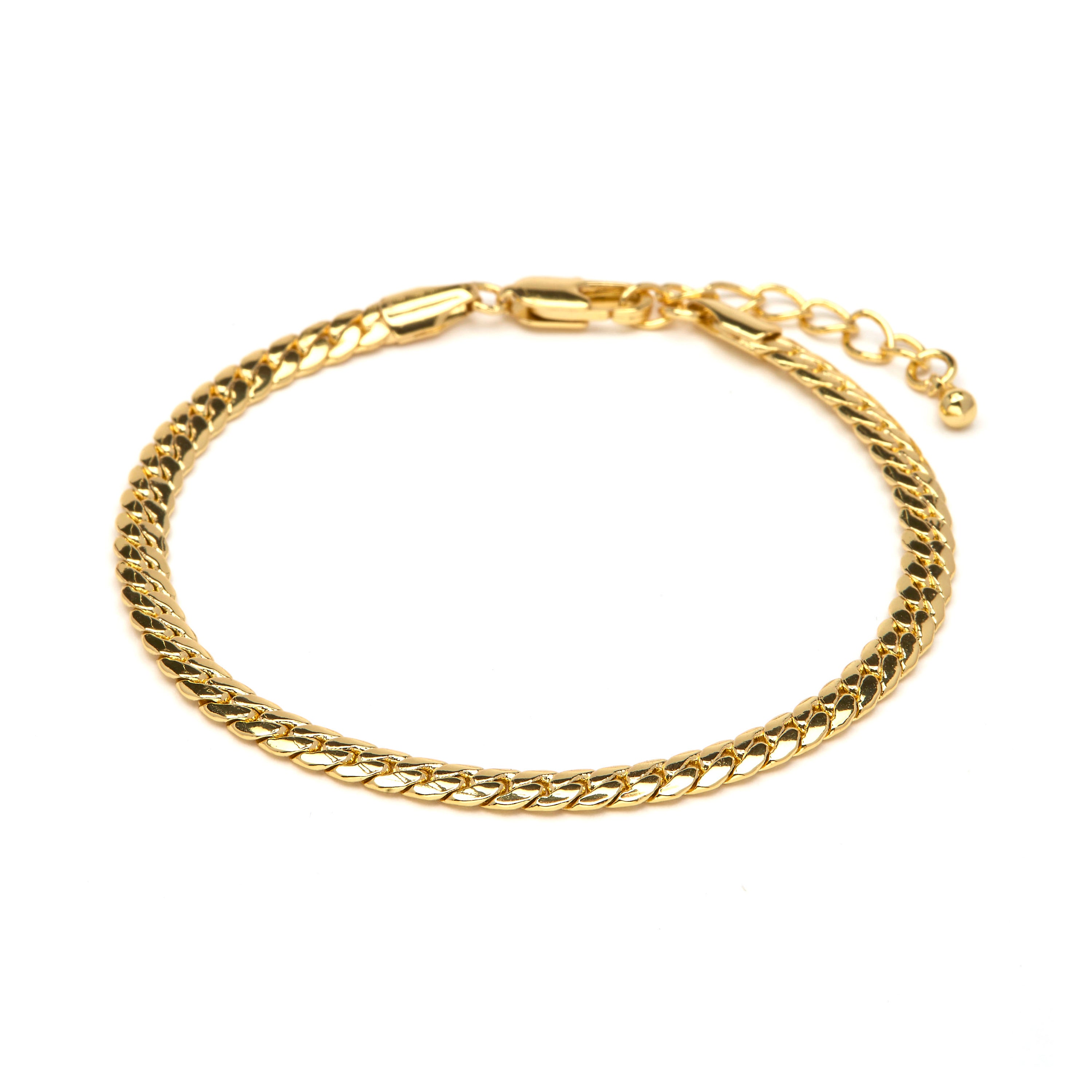 Pulsera acabado en oro amarillo de 18k - Nanja