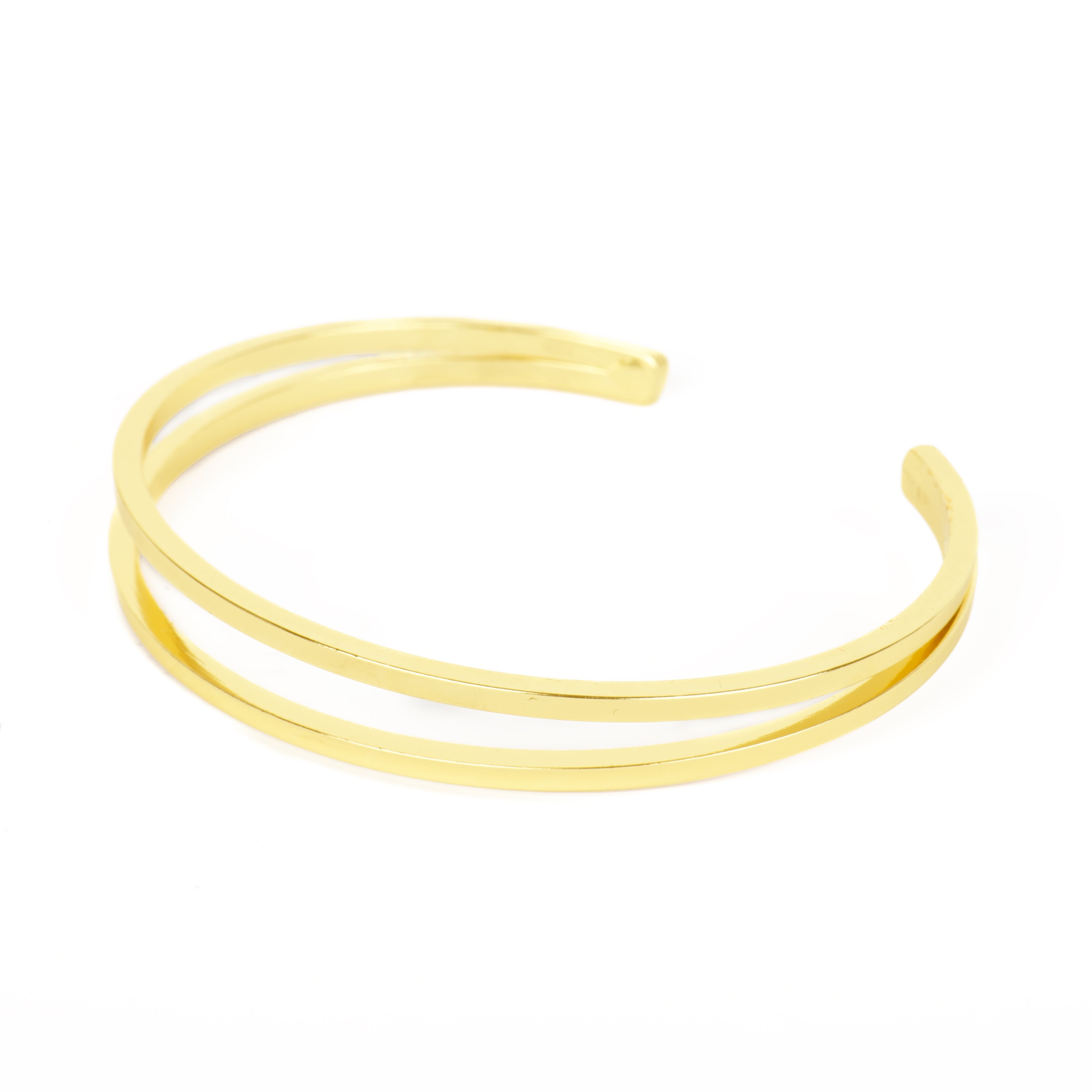 Brazalete acabado oro amarillo 18k - Mega