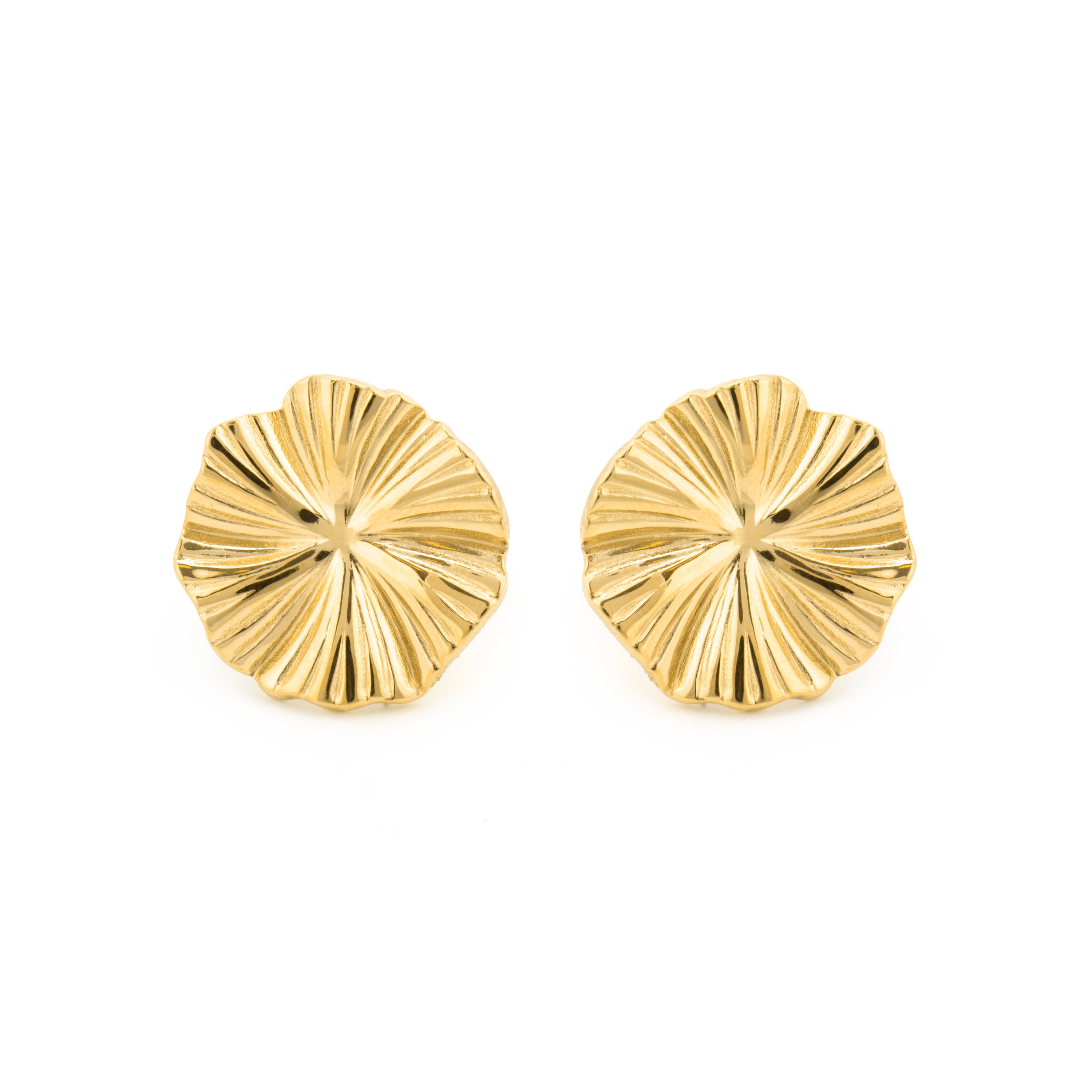 Pendientes acabado oro amarillo de 18k - Dodki